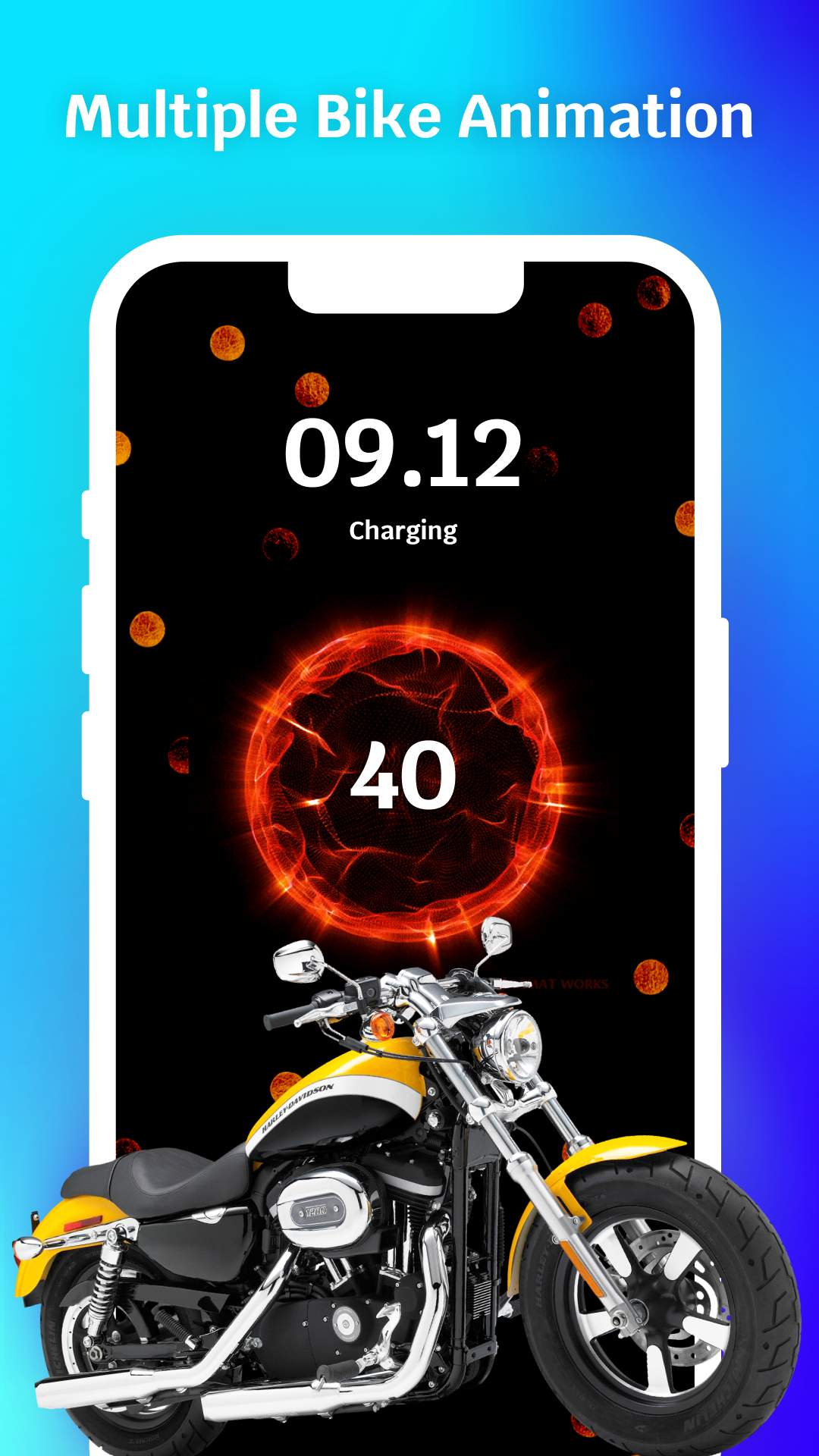 اسکرین شات 6 برنامه Battery Charging Animation App