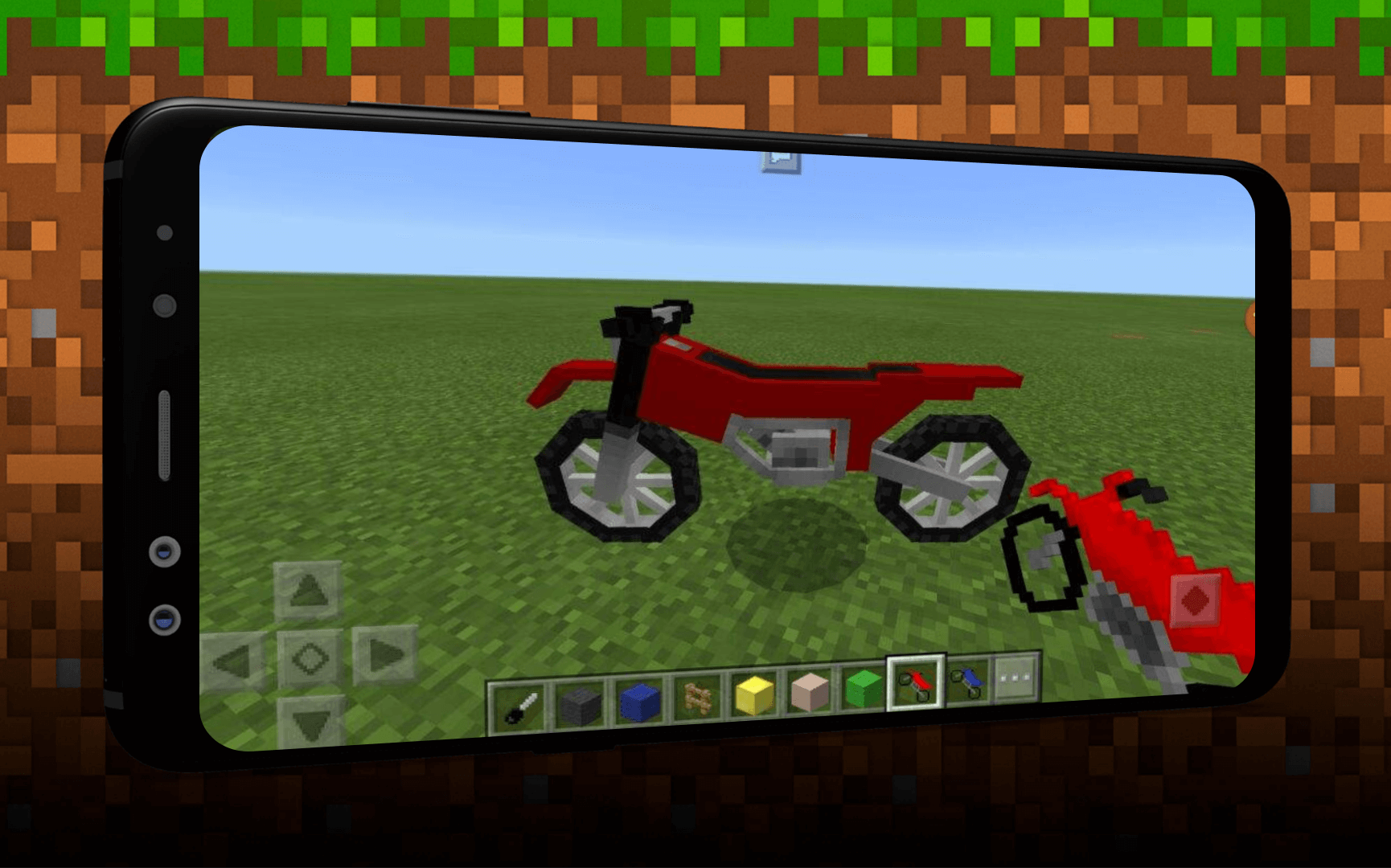 اسکرین شات 5 برنامه Bike Motor Mod for Minecraft