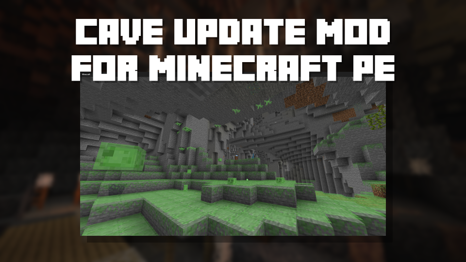 اسکرین شات 1 برنامه Cave Update Mod for Minecraft