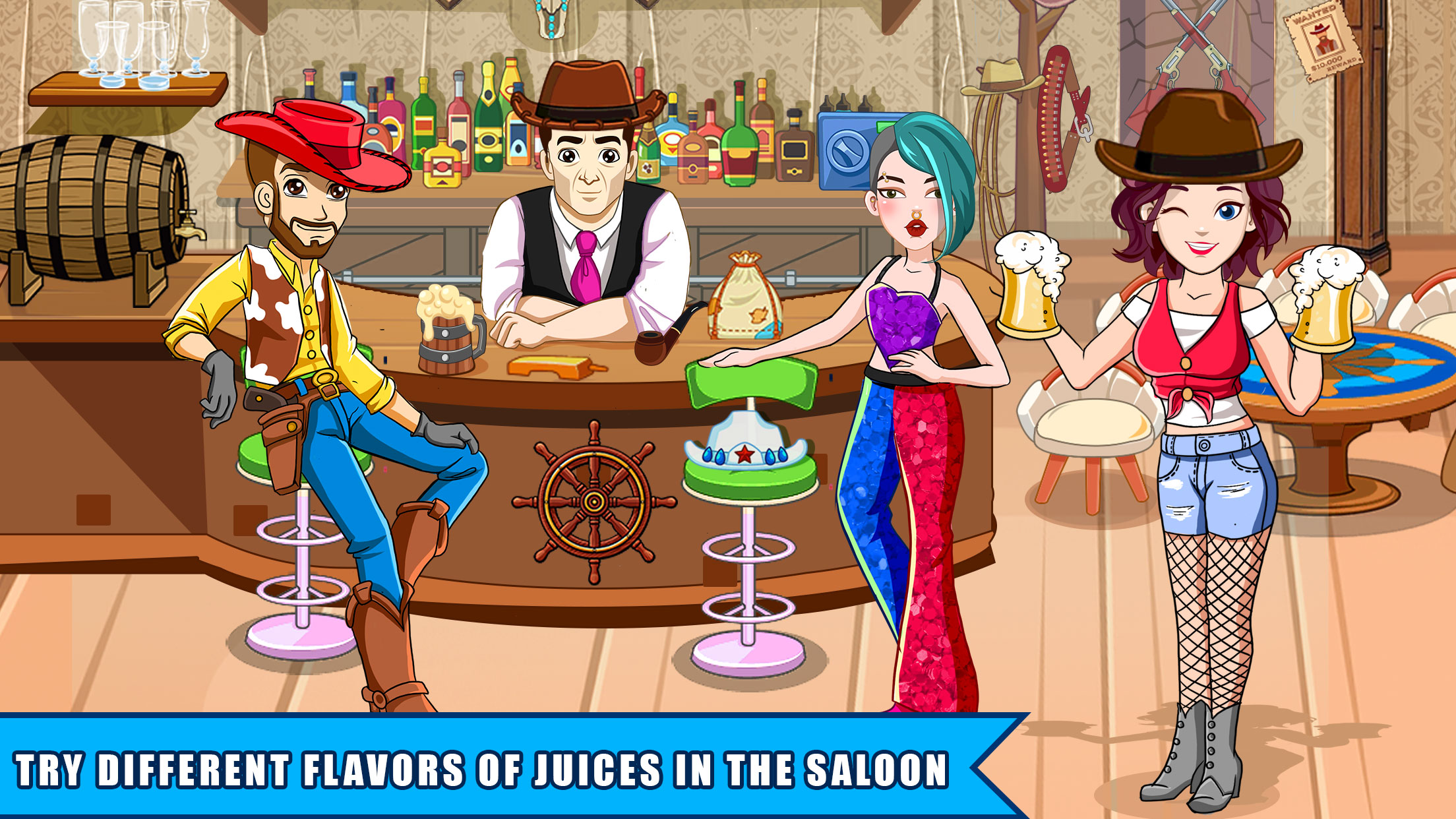 اسکرین شات 1 بازی Cowboy World: Wild West Games