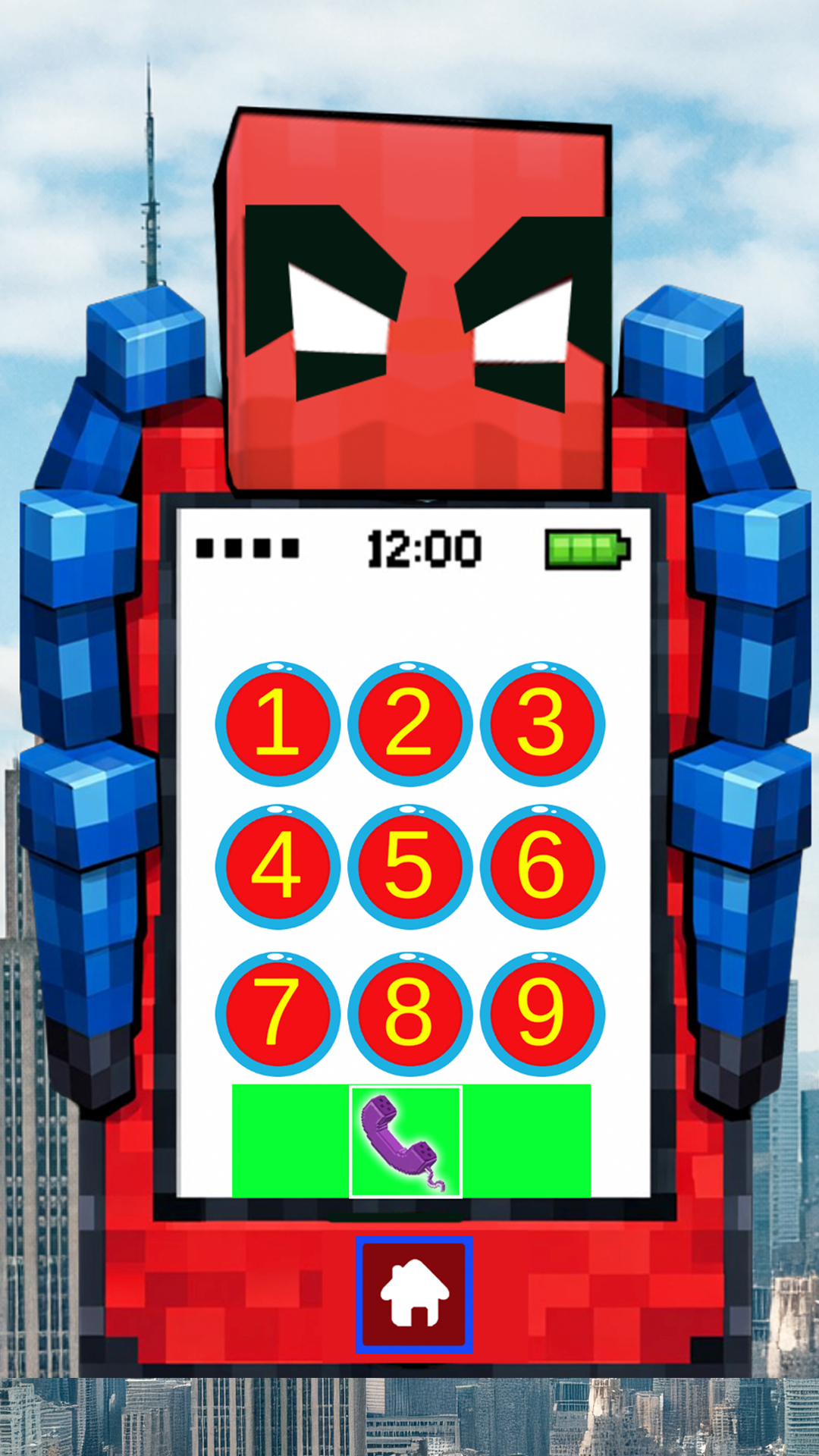 اسکرین شات 2 بازی Super Spider Hero Phone