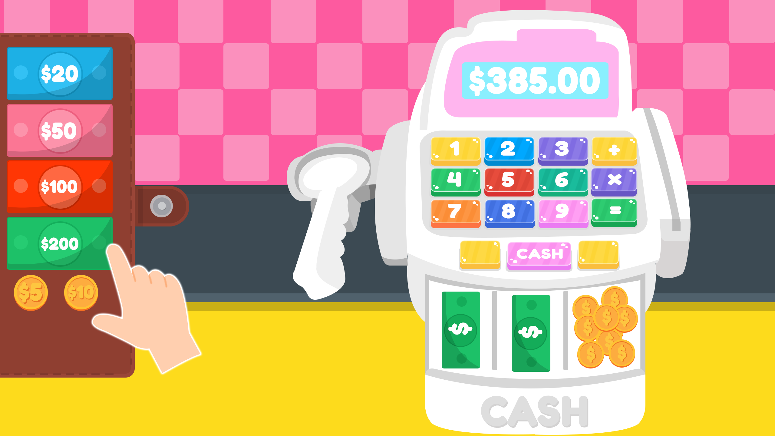 اسکرین شات 2 بازی Princess Cash Register