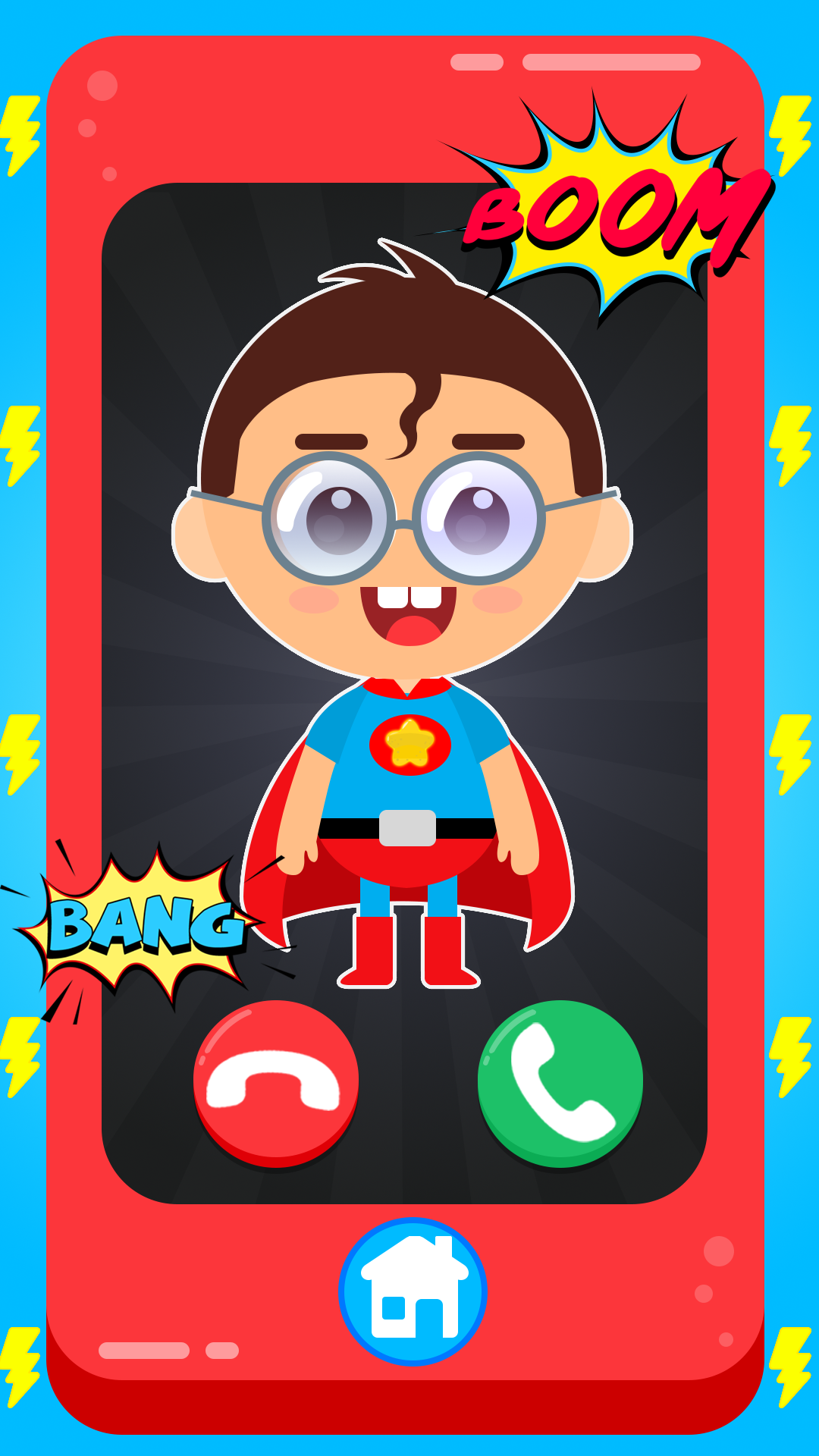 اسکرین شات 1 بازی Baby Superhero Mega Phone