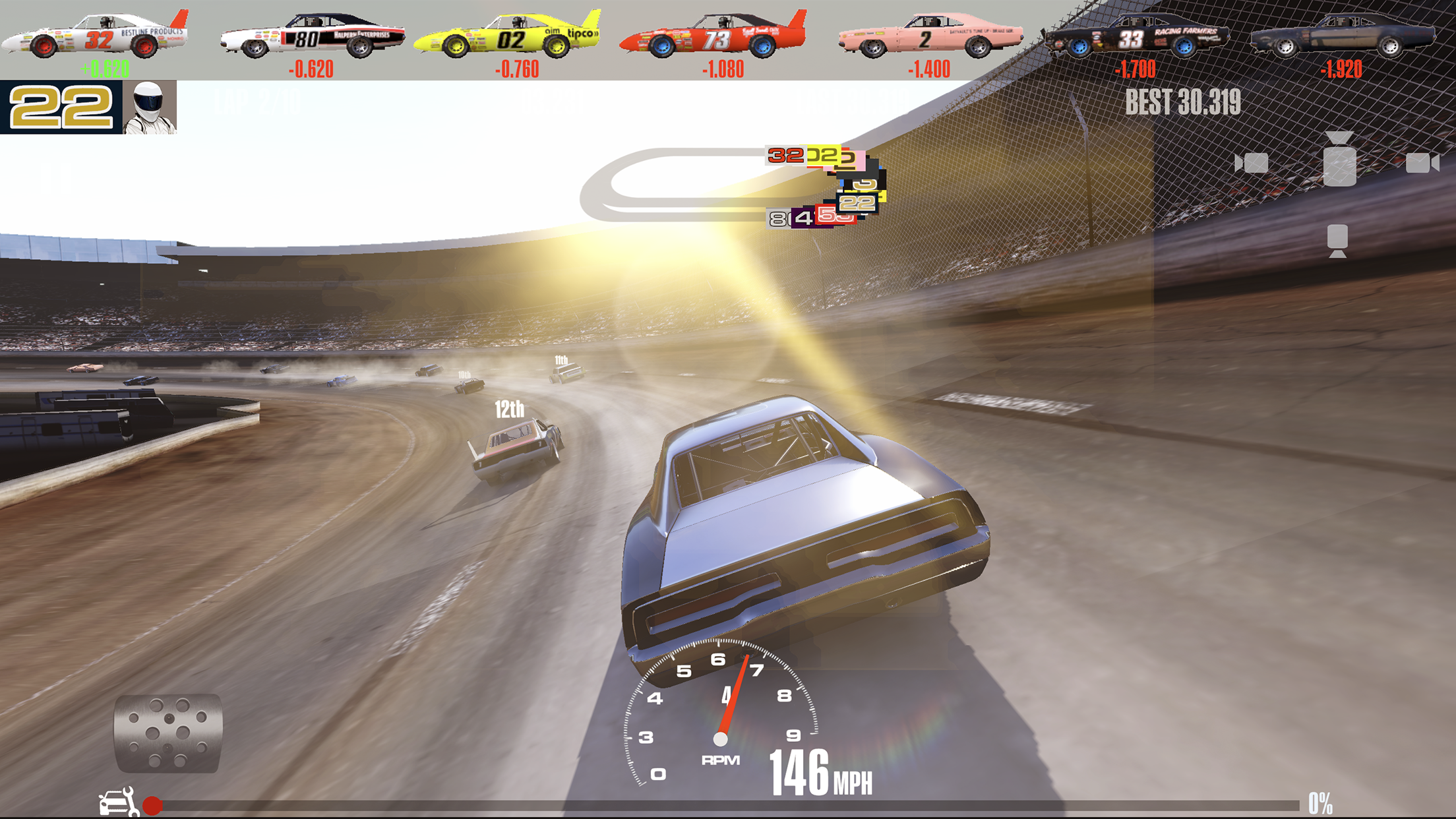اسکرین شات 5 بازی Stock Car Racing