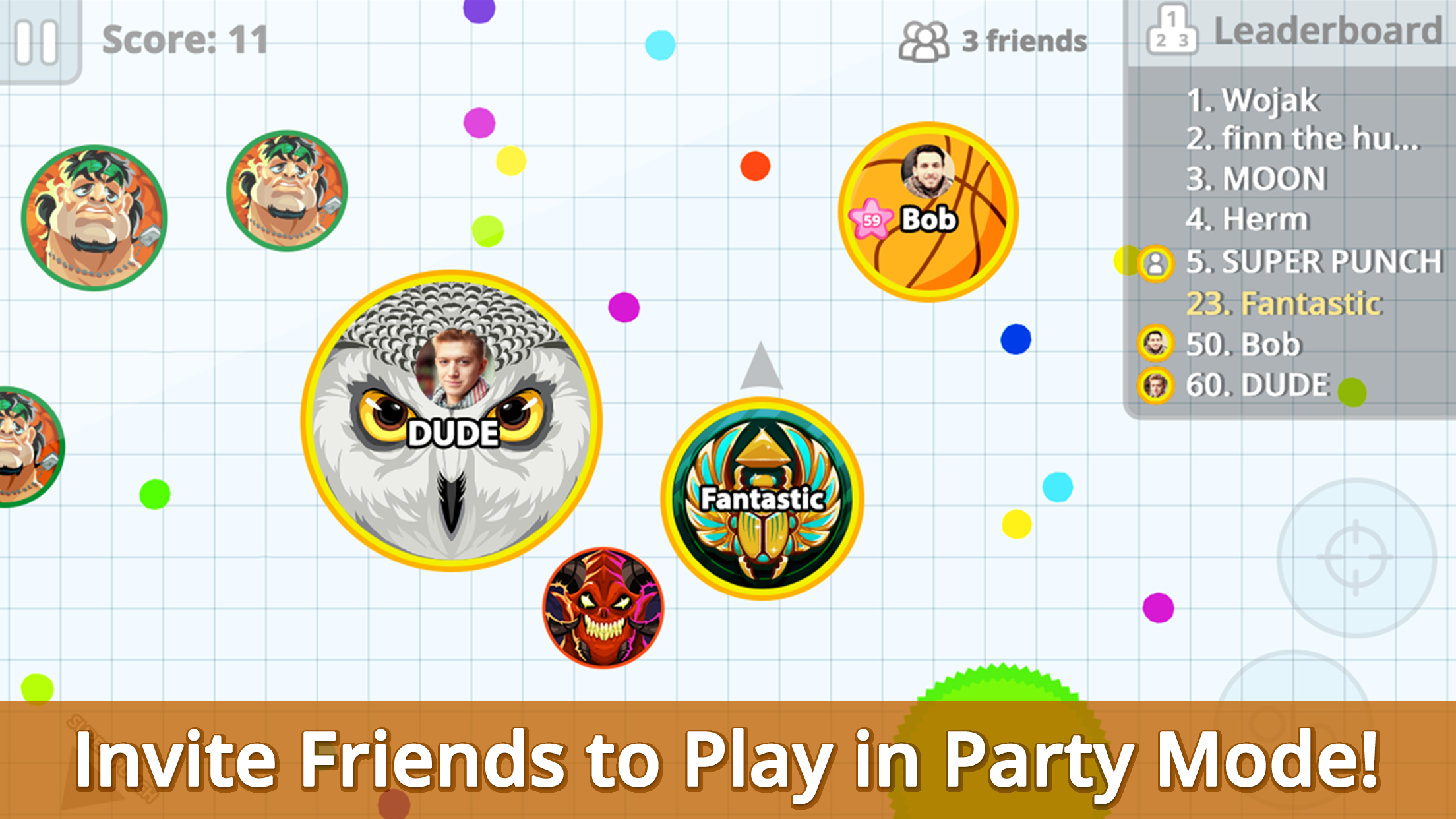 اسکرین شات 7 بازی Agar.io