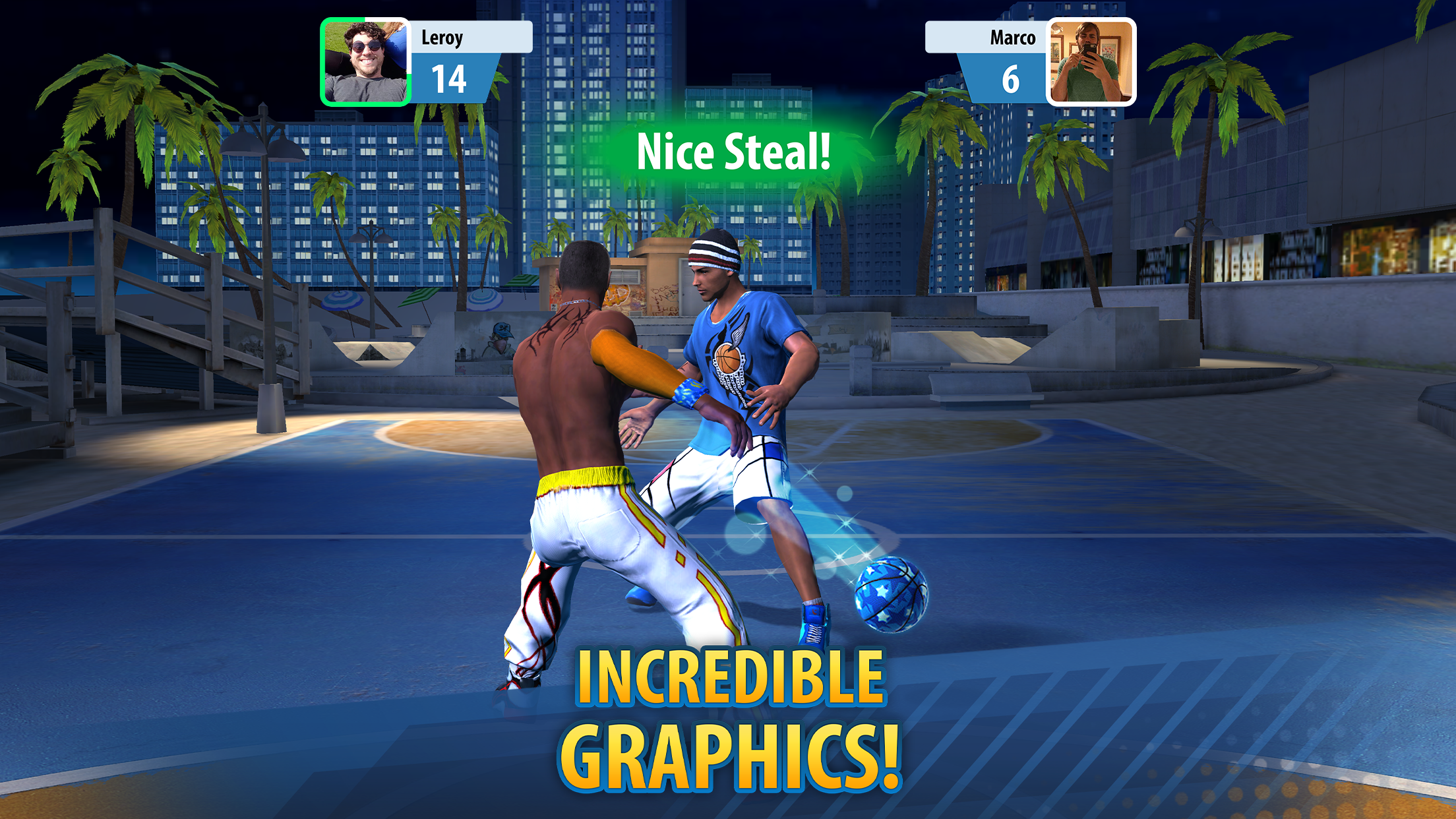 اسکرین شات 4 بازی Basketball Stars: Multiplayer