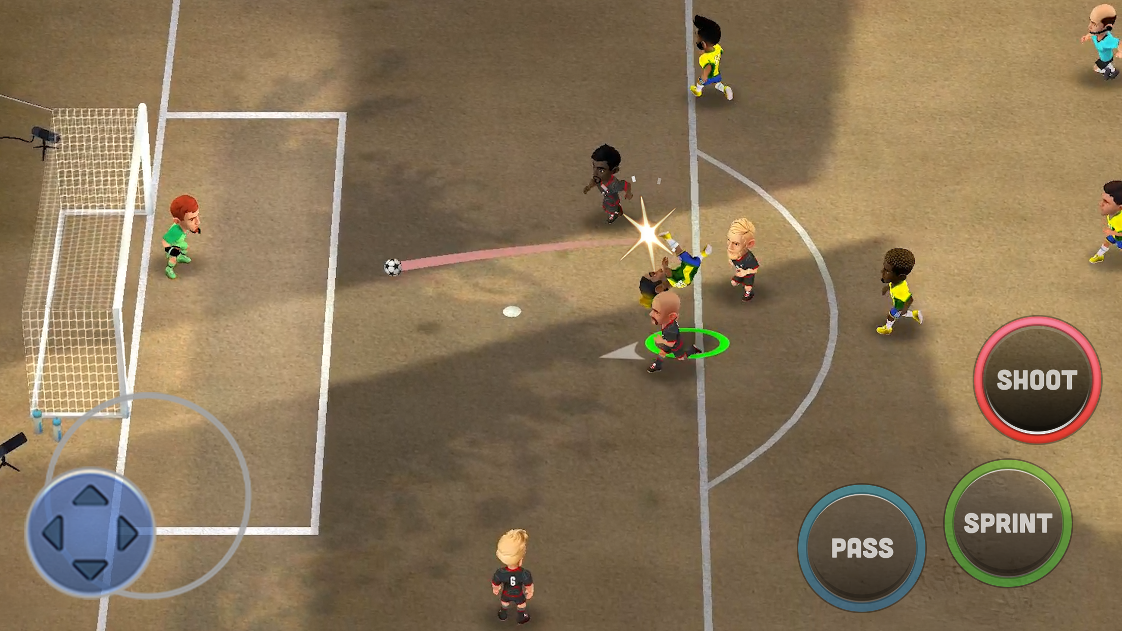 اسکرین شات 4 بازی Mini Football - Soccer games