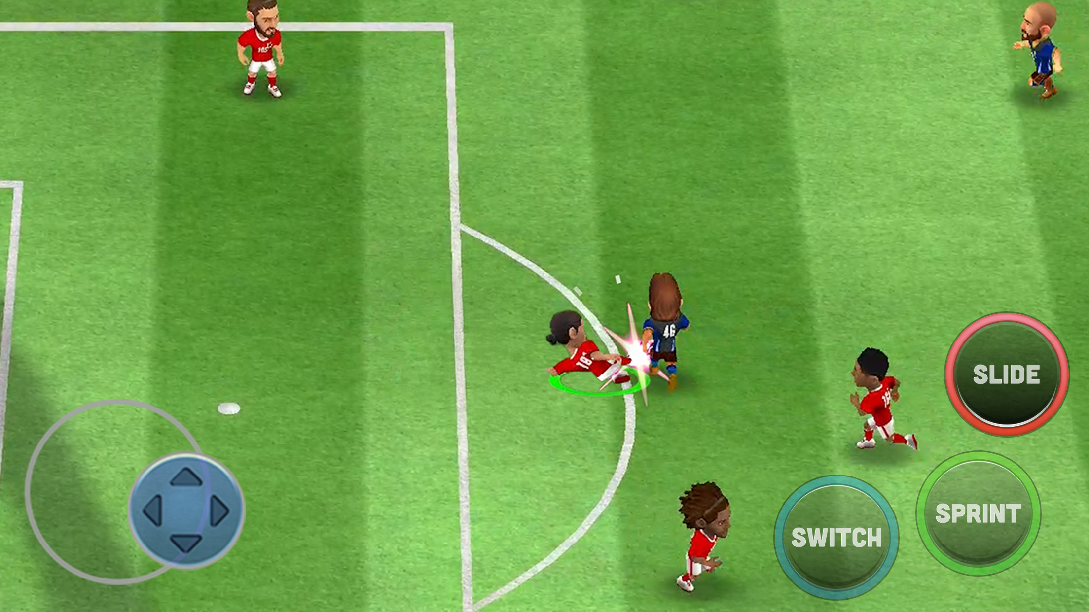 اسکرین شات 5 بازی Mini Football - Soccer games