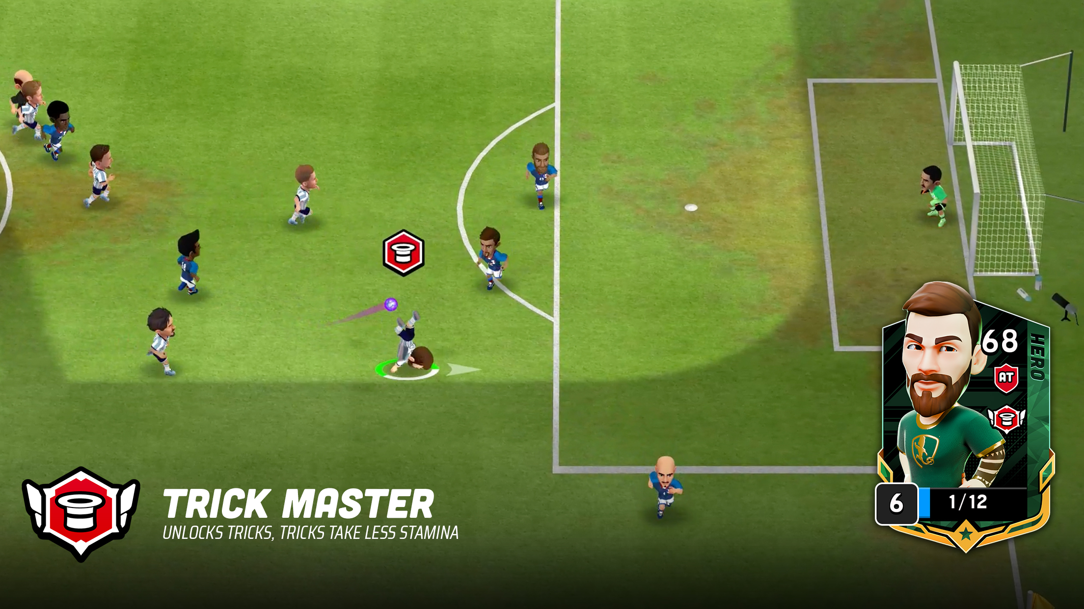 اسکرین شات 3 بازی Mini Football - Soccer games