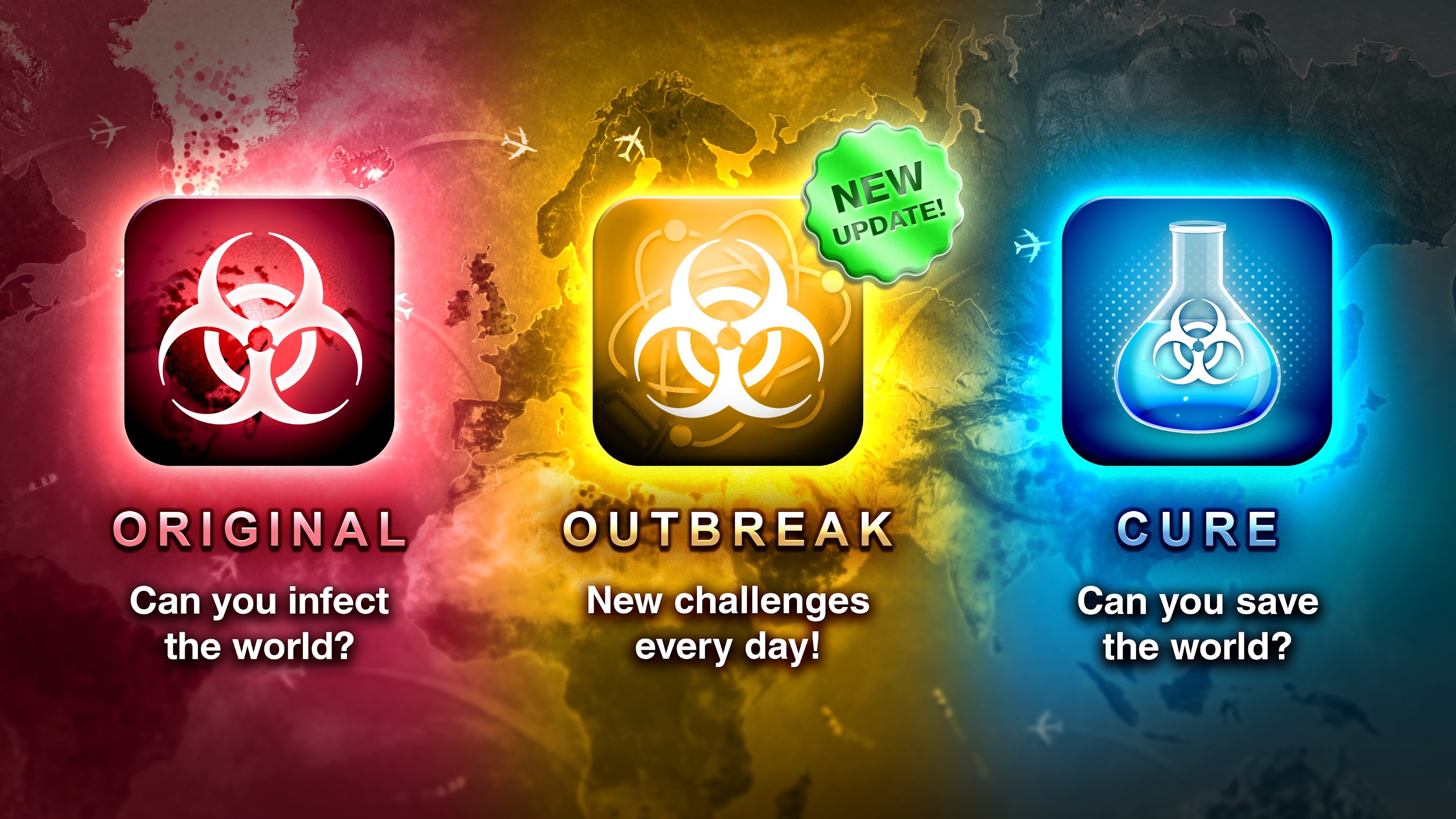 اسکرین شات 1 بازی Plague Inc.