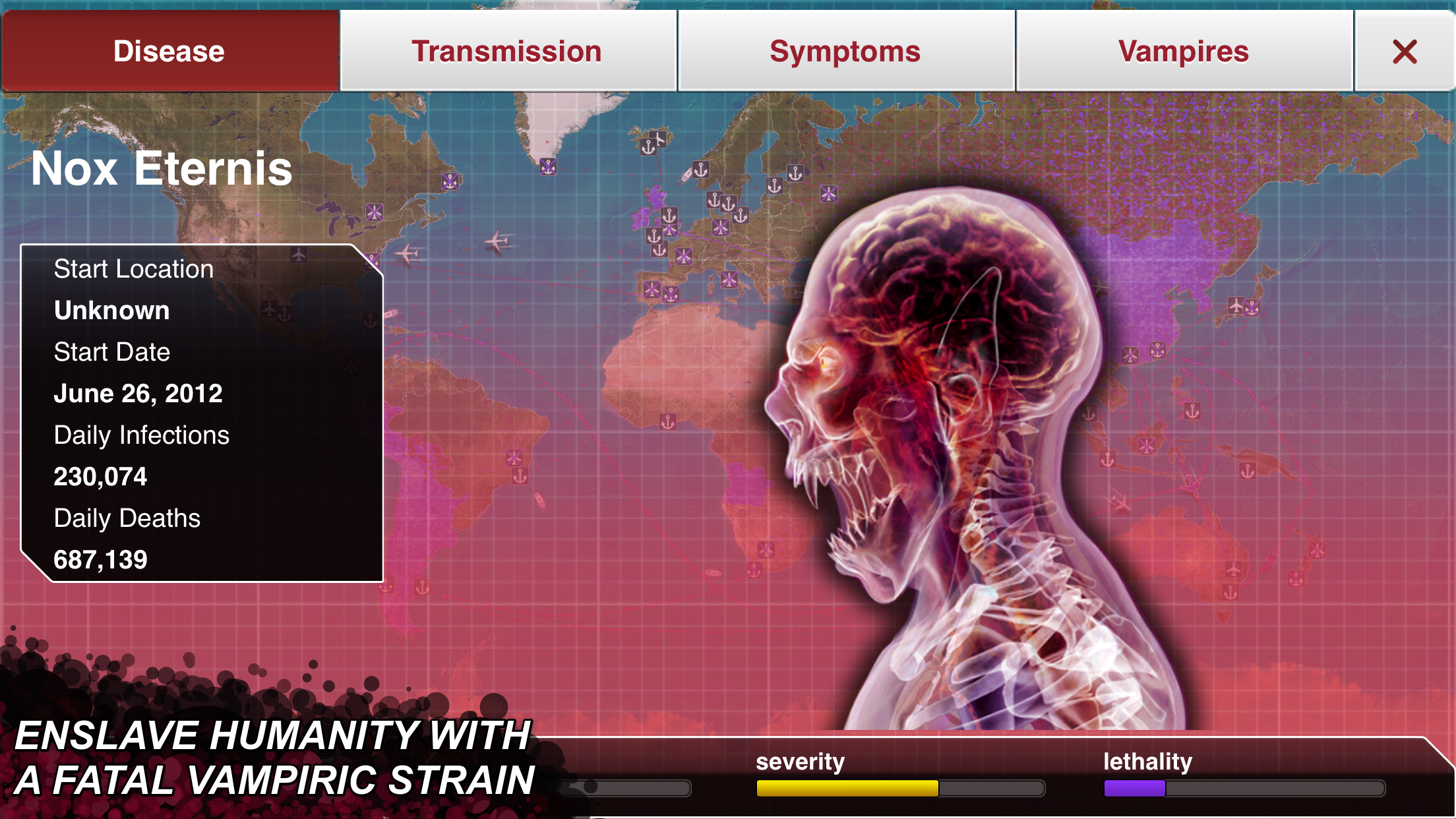 اسکرین شات 6 بازی Plague Inc.