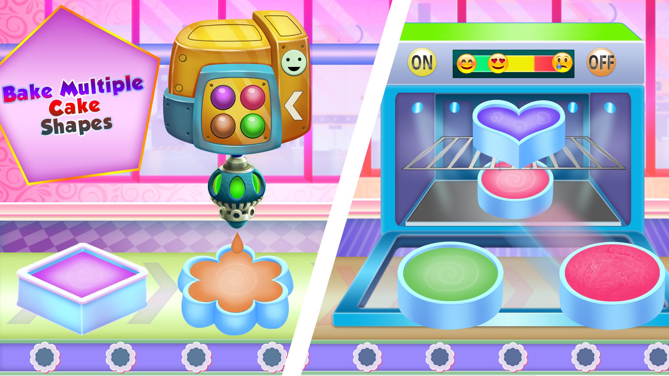 اسکرین شات 5 بازی Wed Party Cake Factory Game