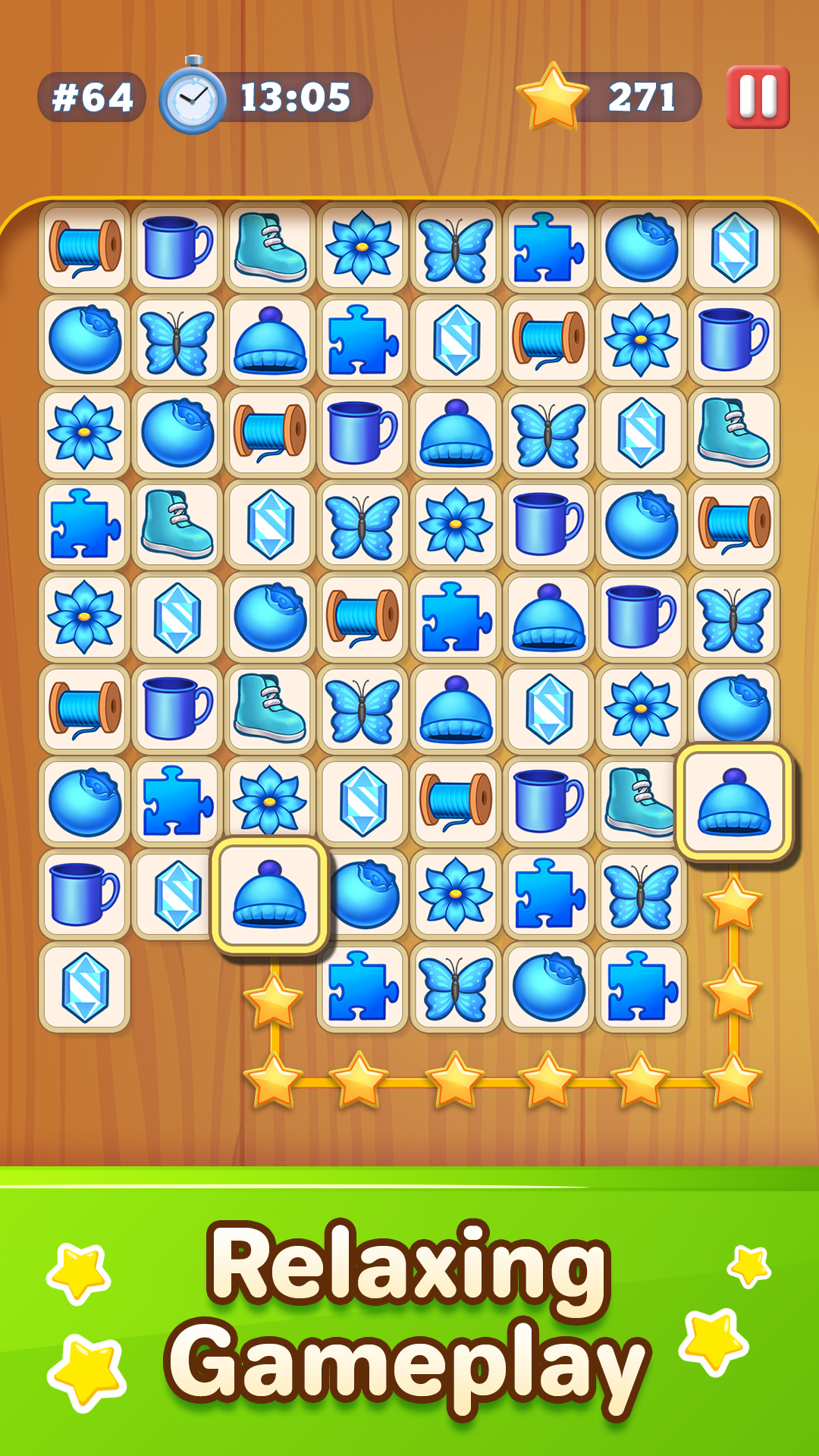 اسکرین شات 3 بازی Pair Tiles: 3D puzzle match