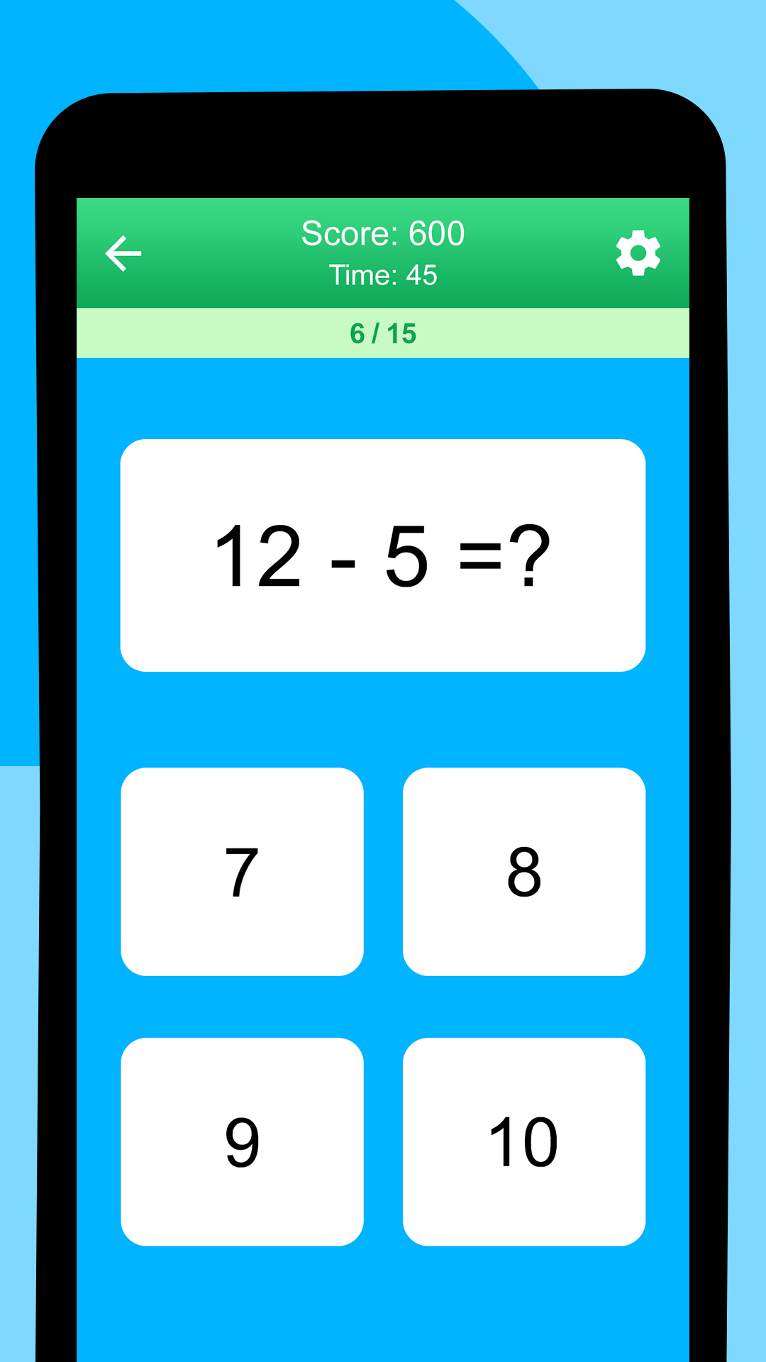 اسکرین شات 3 بازی Math Games