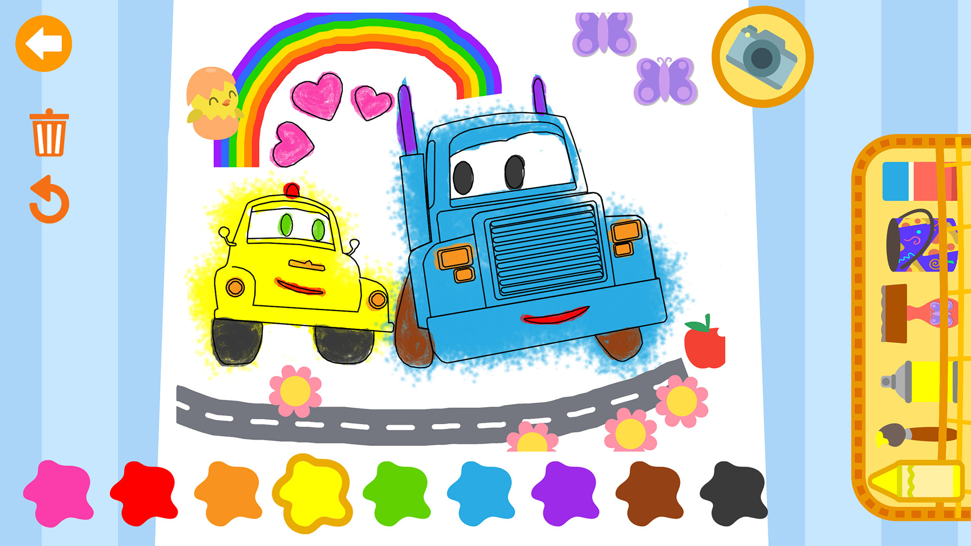 اسکرین شات 7 بازی Car City World: Montessori Fun