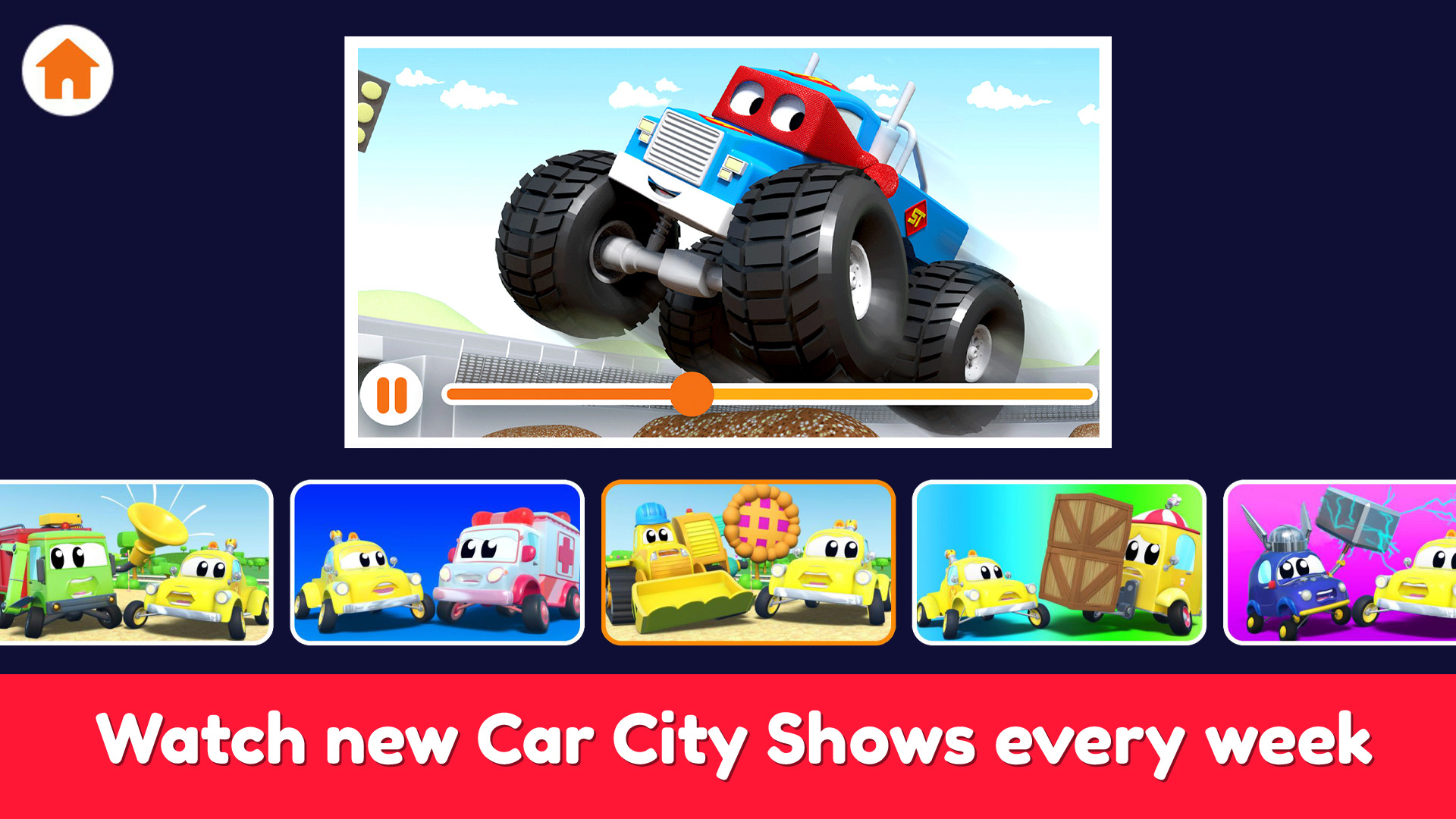 اسکرین شات 2 بازی Car City World: Montessori Fun
