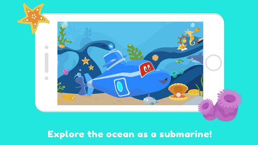 اسکرین شات 1 بازی Carl the Submarine: Ocean Exploration for Kids