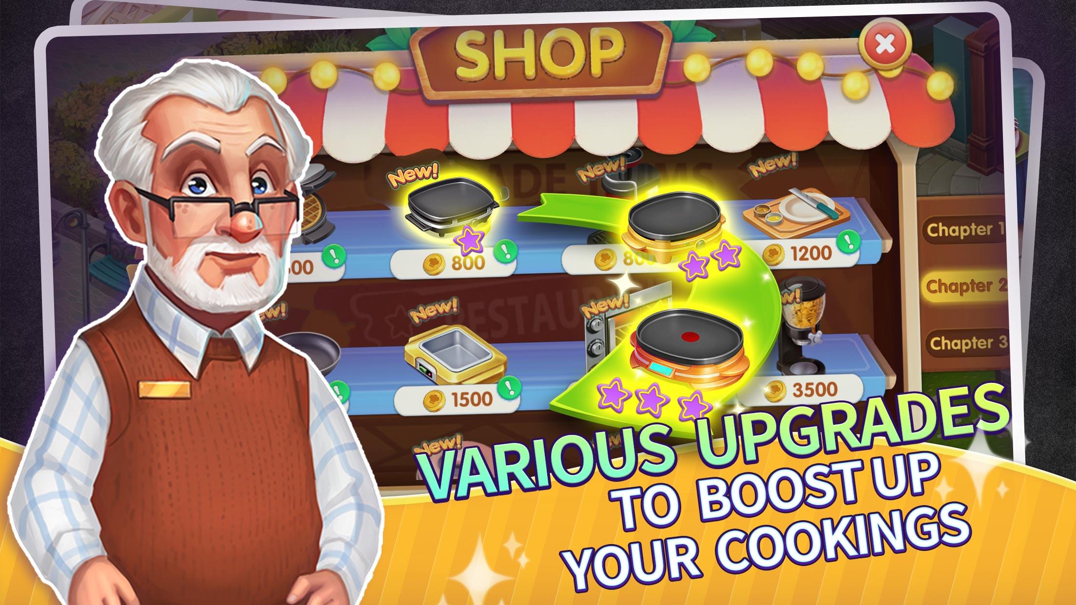 اسکرین شات 6 بازی My Restaurant Empire-Deco Game