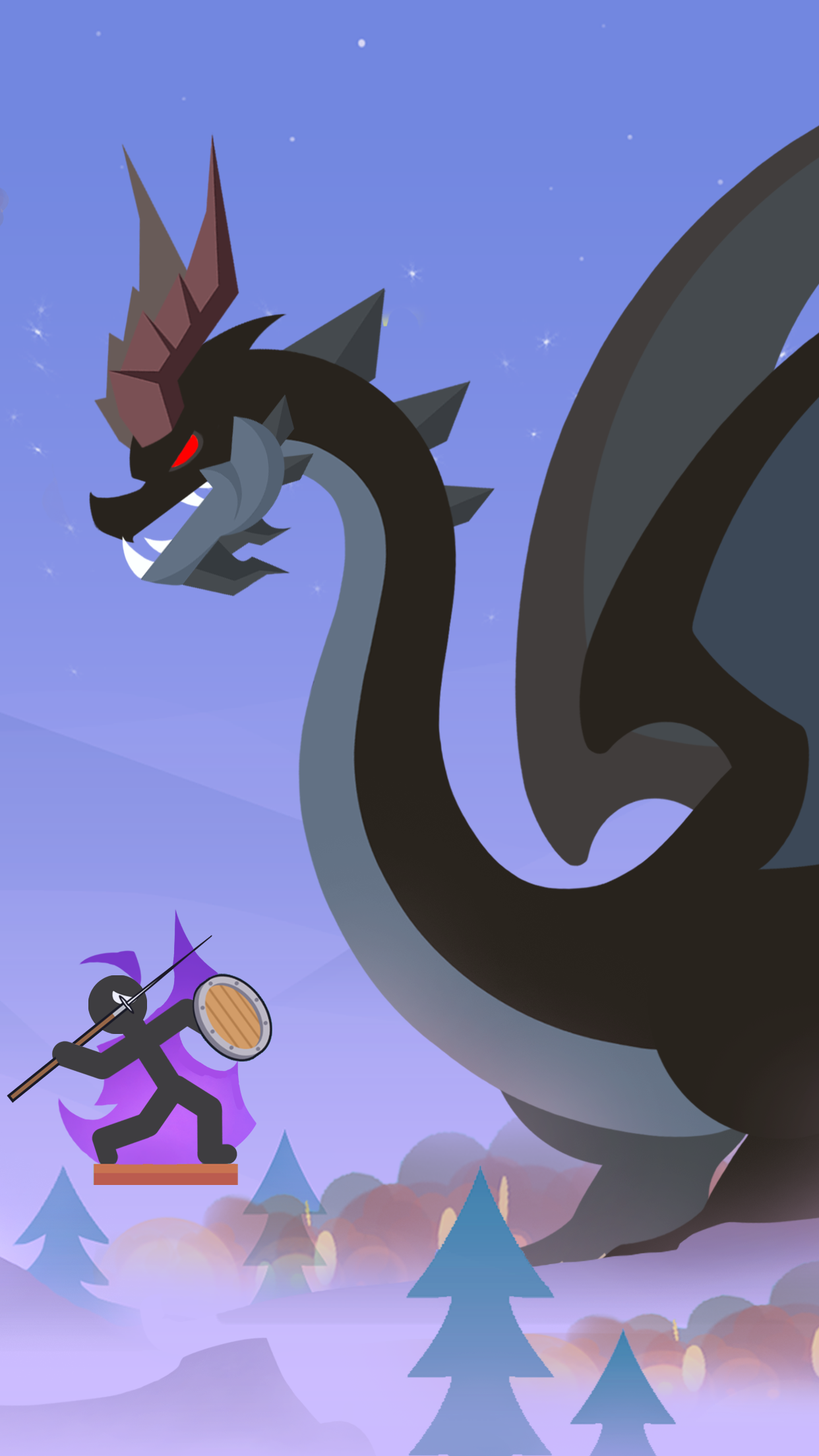 اسکرین شات 3 بازی The Warrior - Top Stickman