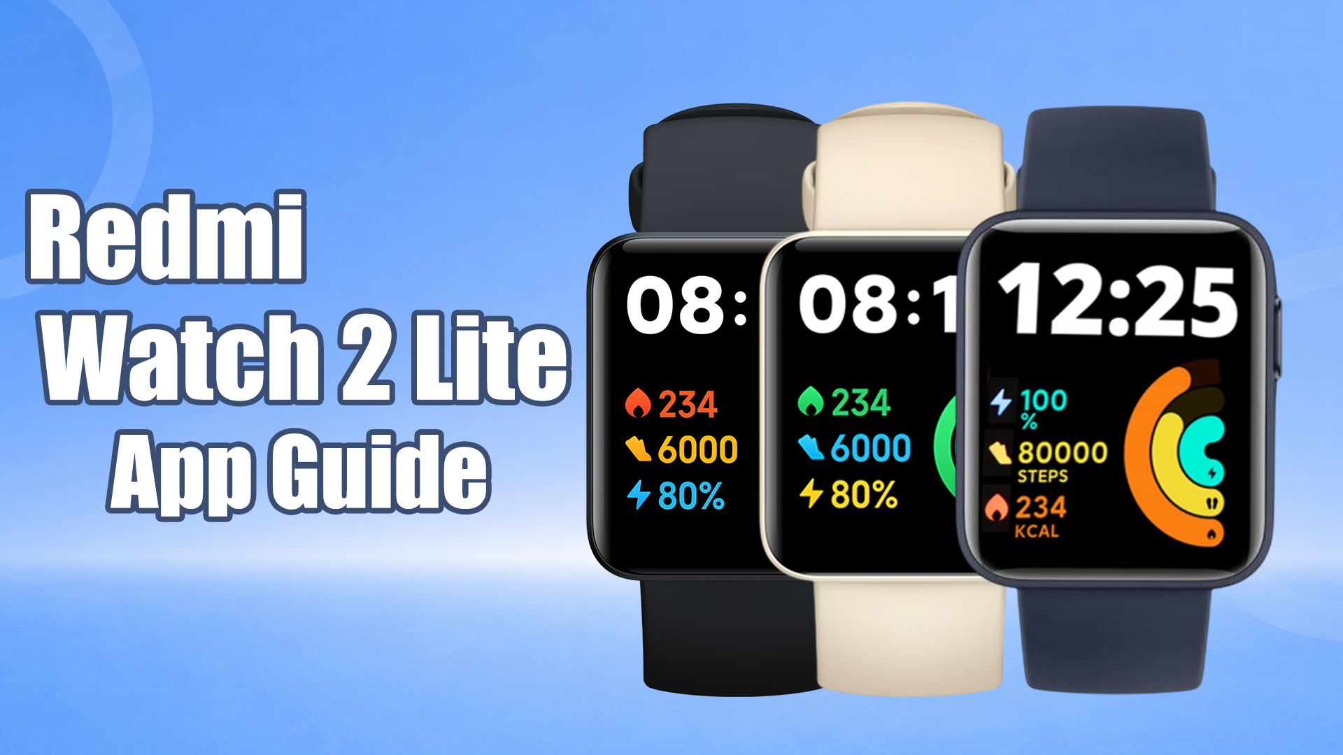 اسکرین شات 1 برنامه Redmi Watch 2 Lite App Guide