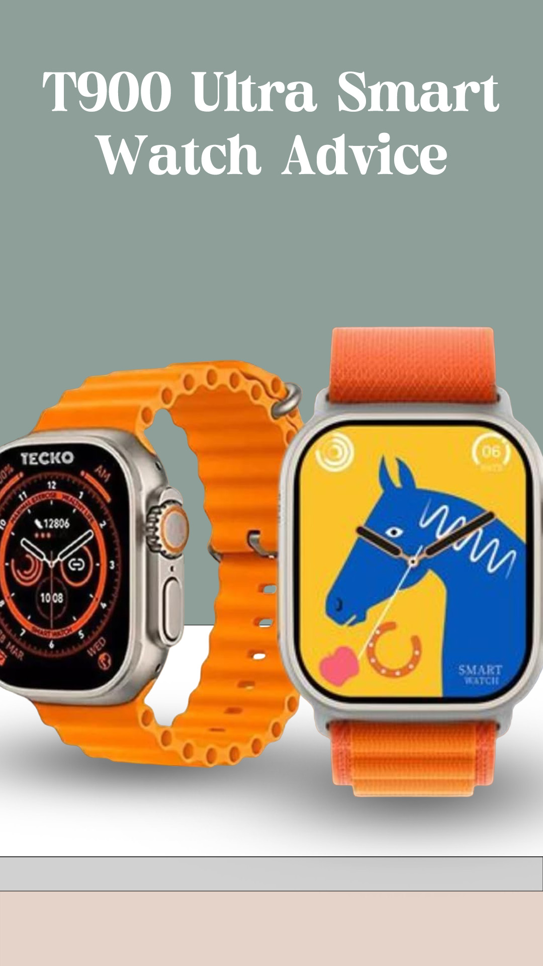 اسکرین شات 4 برنامه T900 Ultra Smart Watch Advice