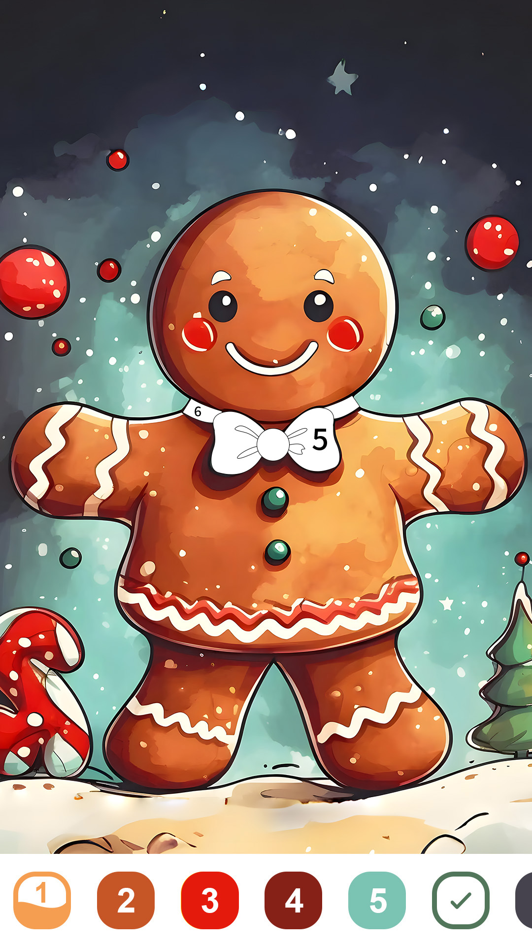 اسکرین شات 6 بازی Christmas Color -Painting Book