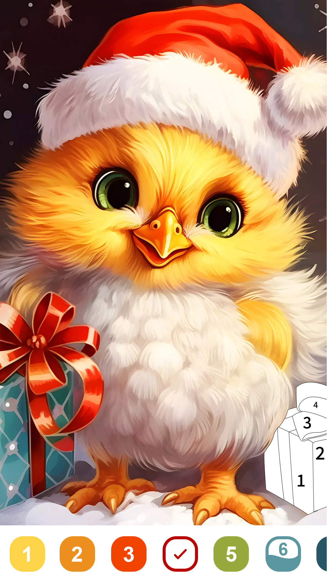 اسکرین شات 5 بازی Christmas Color -Painting Book
