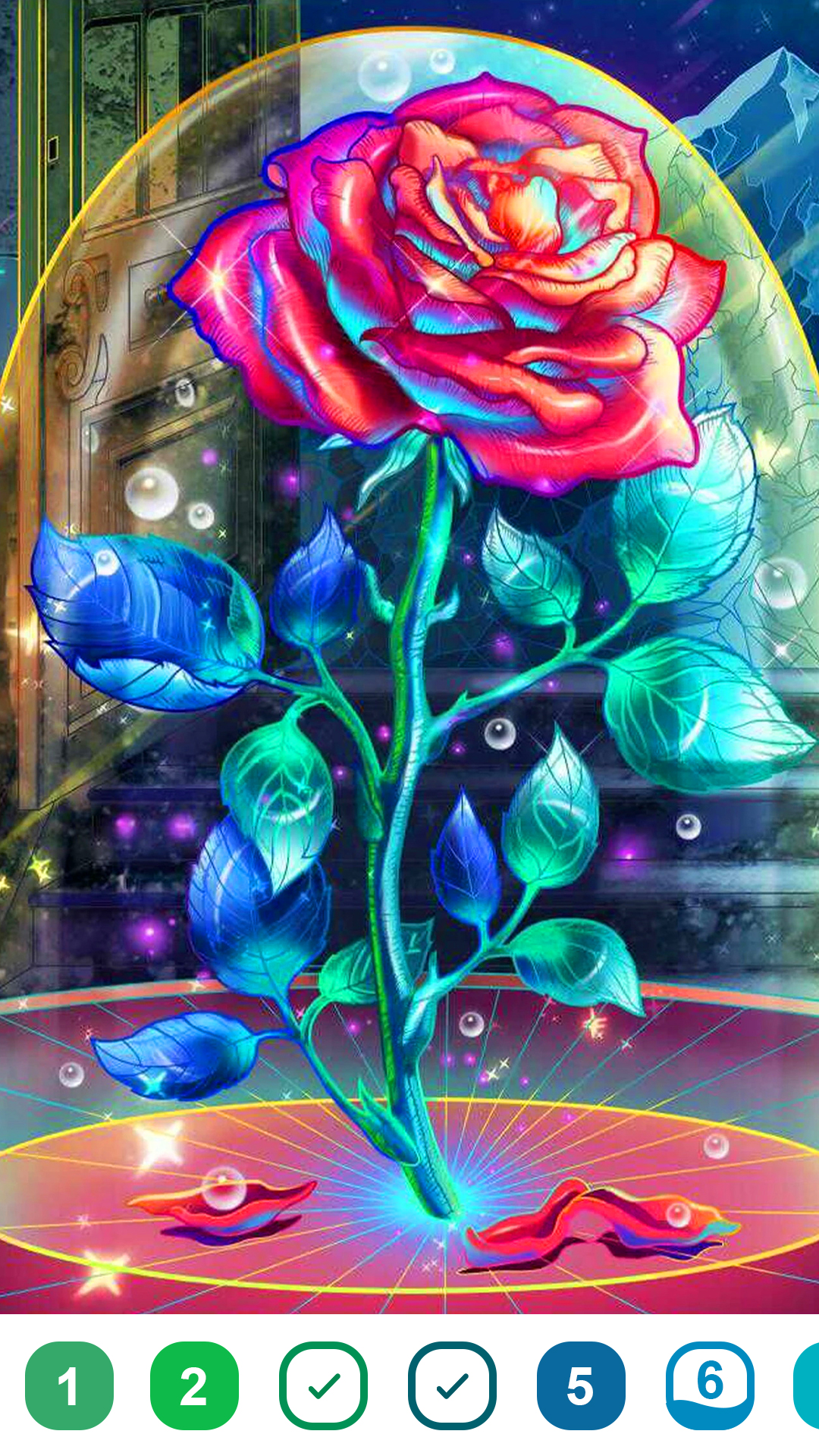 اسکرین شات 3 بازی Color Painting-Color by Number