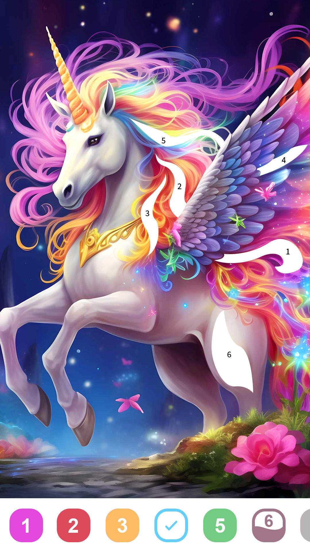 اسکرین شات 7 بازی Fantasy Color-Color by Number