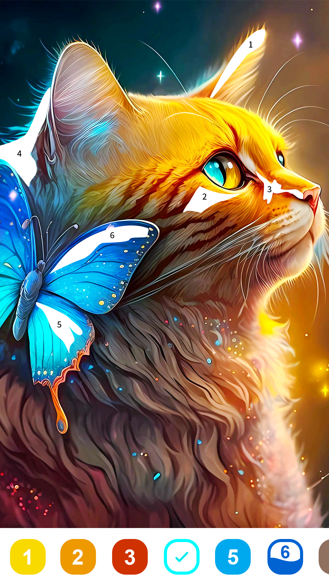 اسکرین شات 3 بازی Fantasy Color-Color by Number