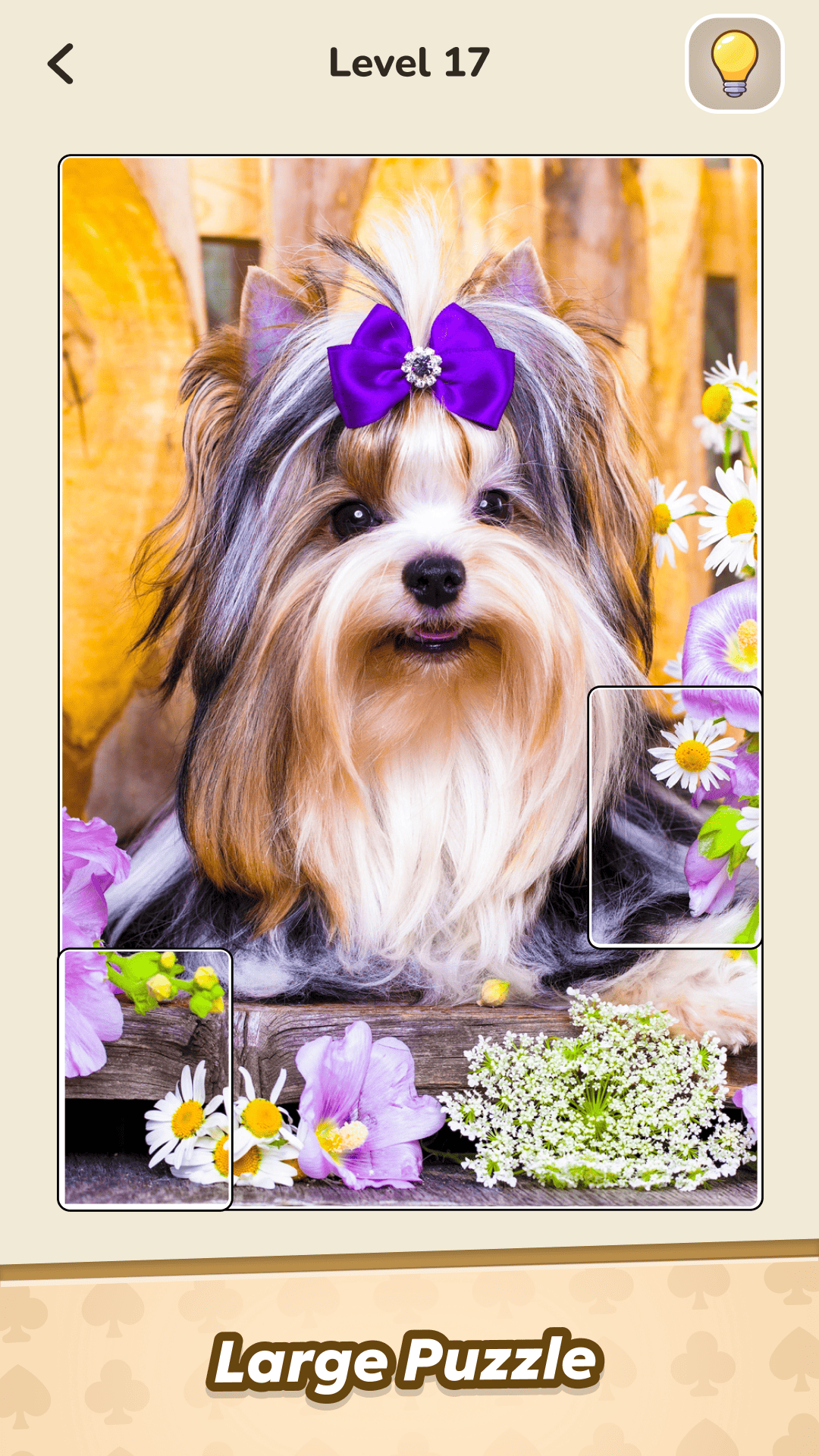 اسکرین شات 4 بازی Jigsolitaire Master Puzzle