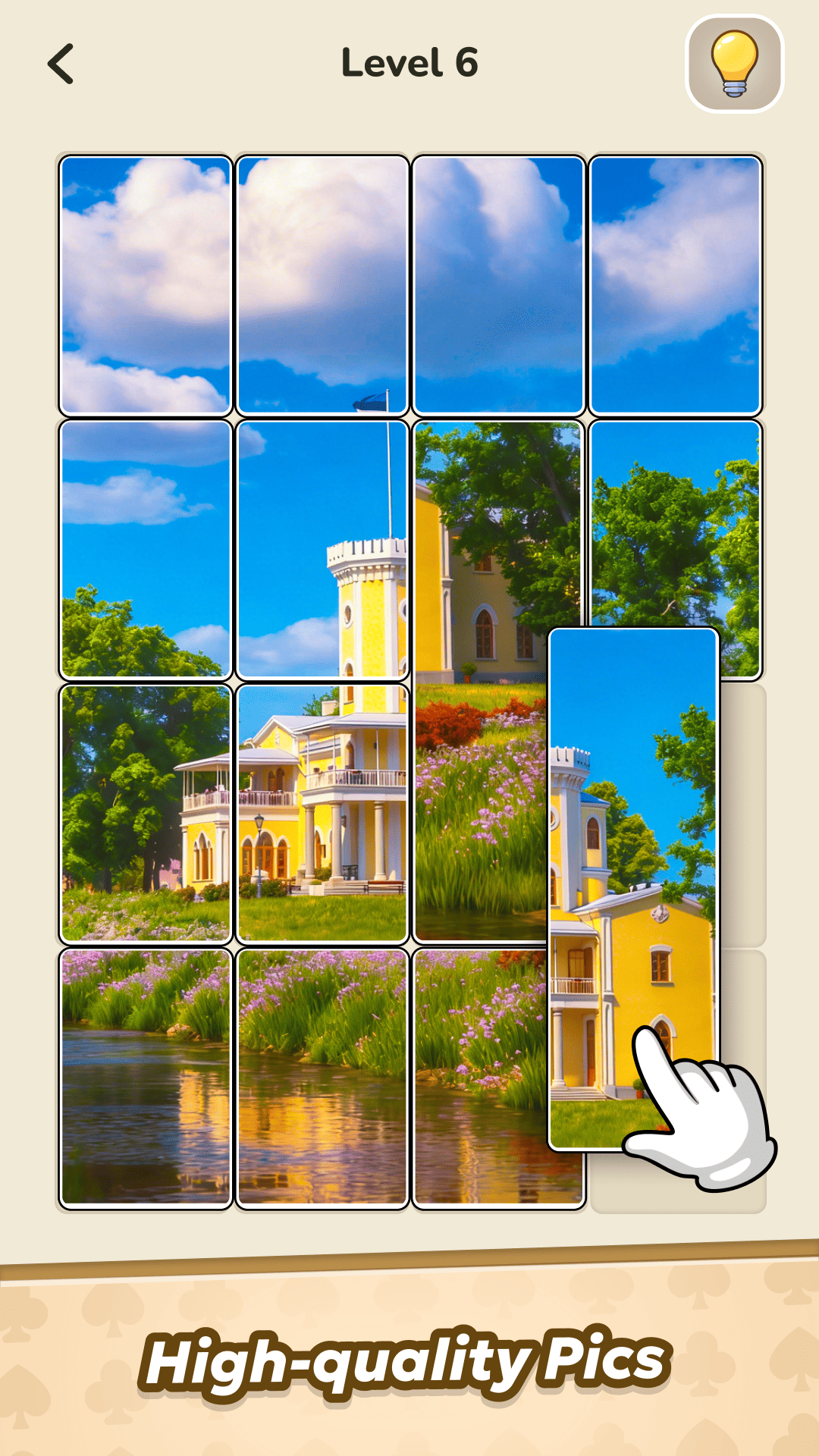 اسکرین شات 2 بازی Jigsolitaire Master Puzzle