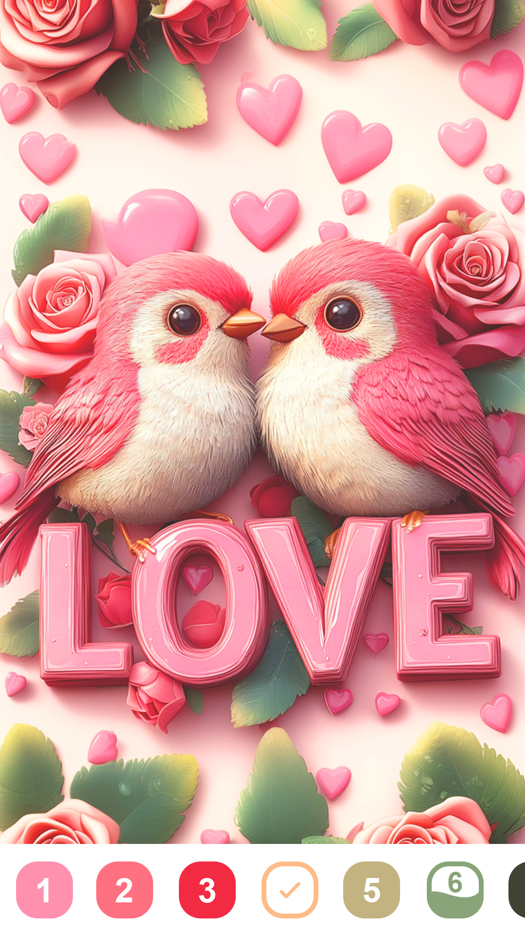 اسکرین شات 4 بازی Love Color - Paint By Number