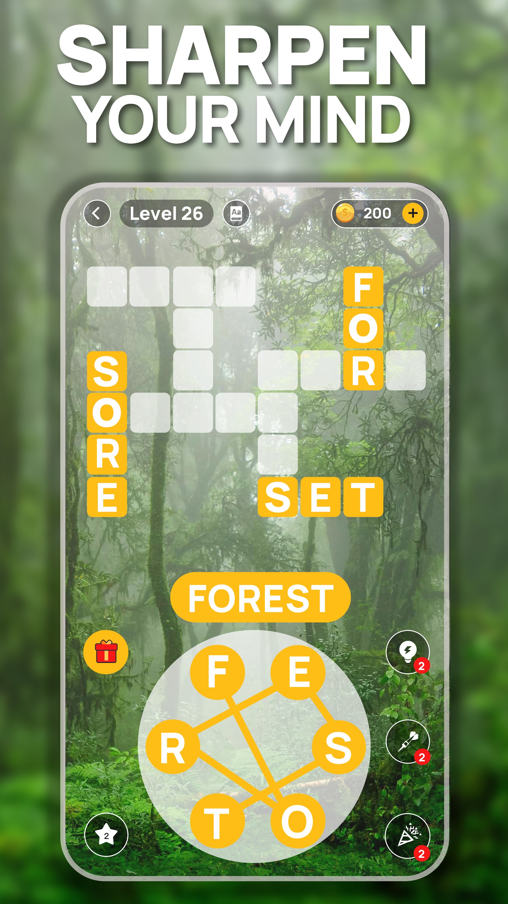 اسکرین شات 2 بازی Word Scenery: Crossword