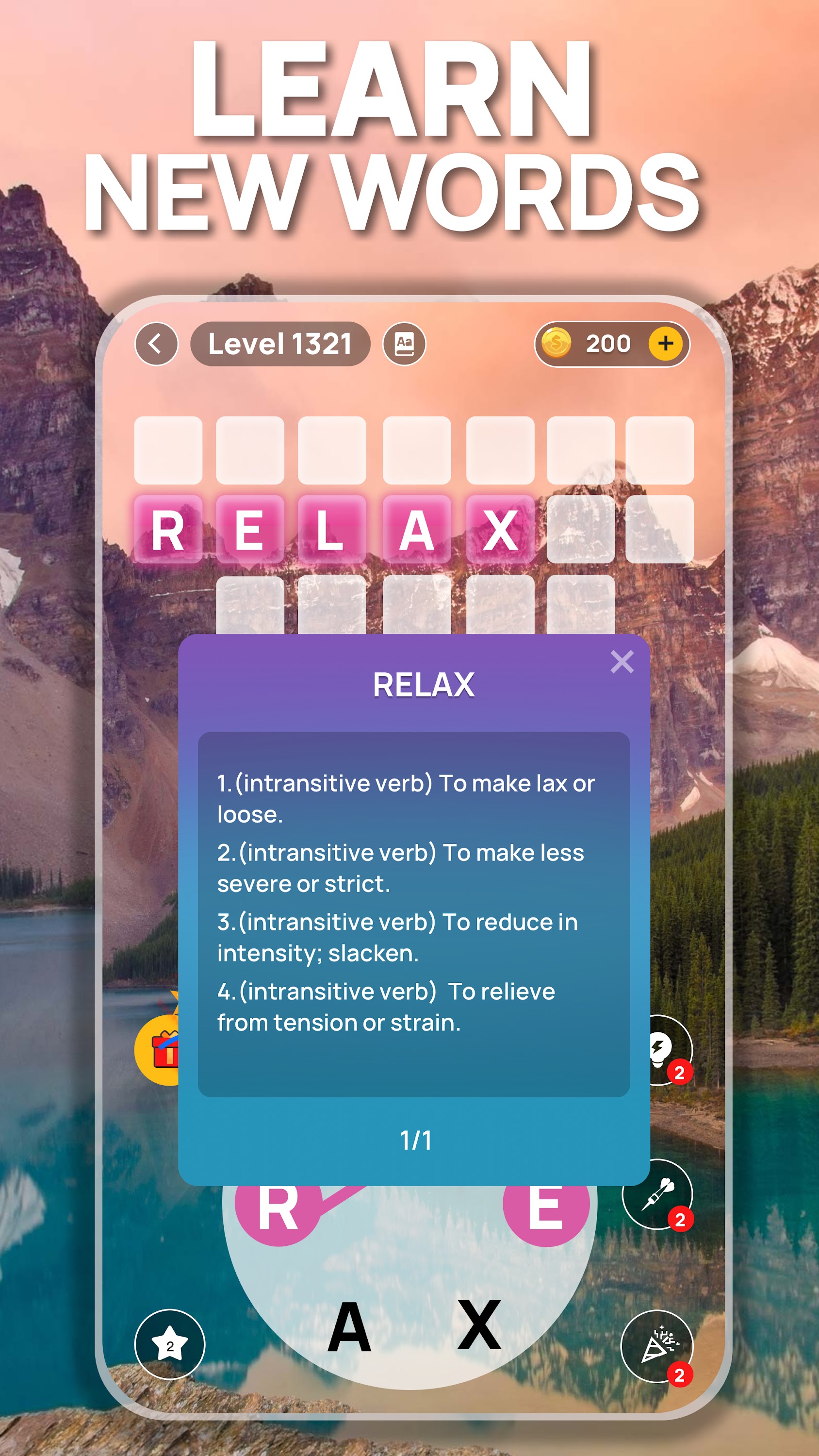 اسکرین شات 3 بازی Word Scenery: Crossword