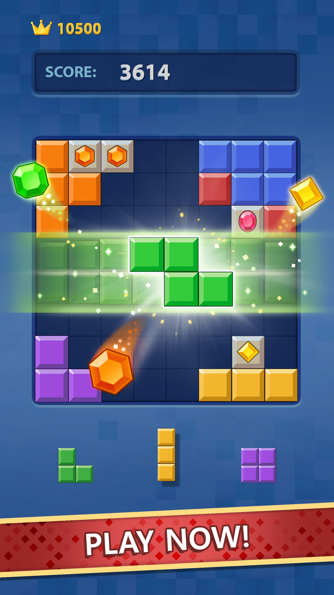 اسکرین شات 2 بازی Block Puzzle: Block Smash Game