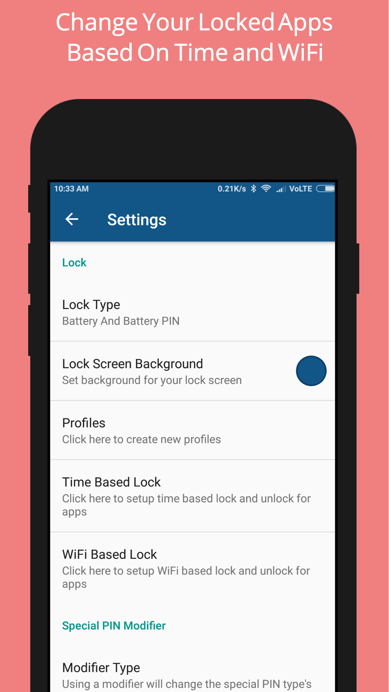 اسکرین شات 3 برنامه Ultra Lock - App Lock & Vault