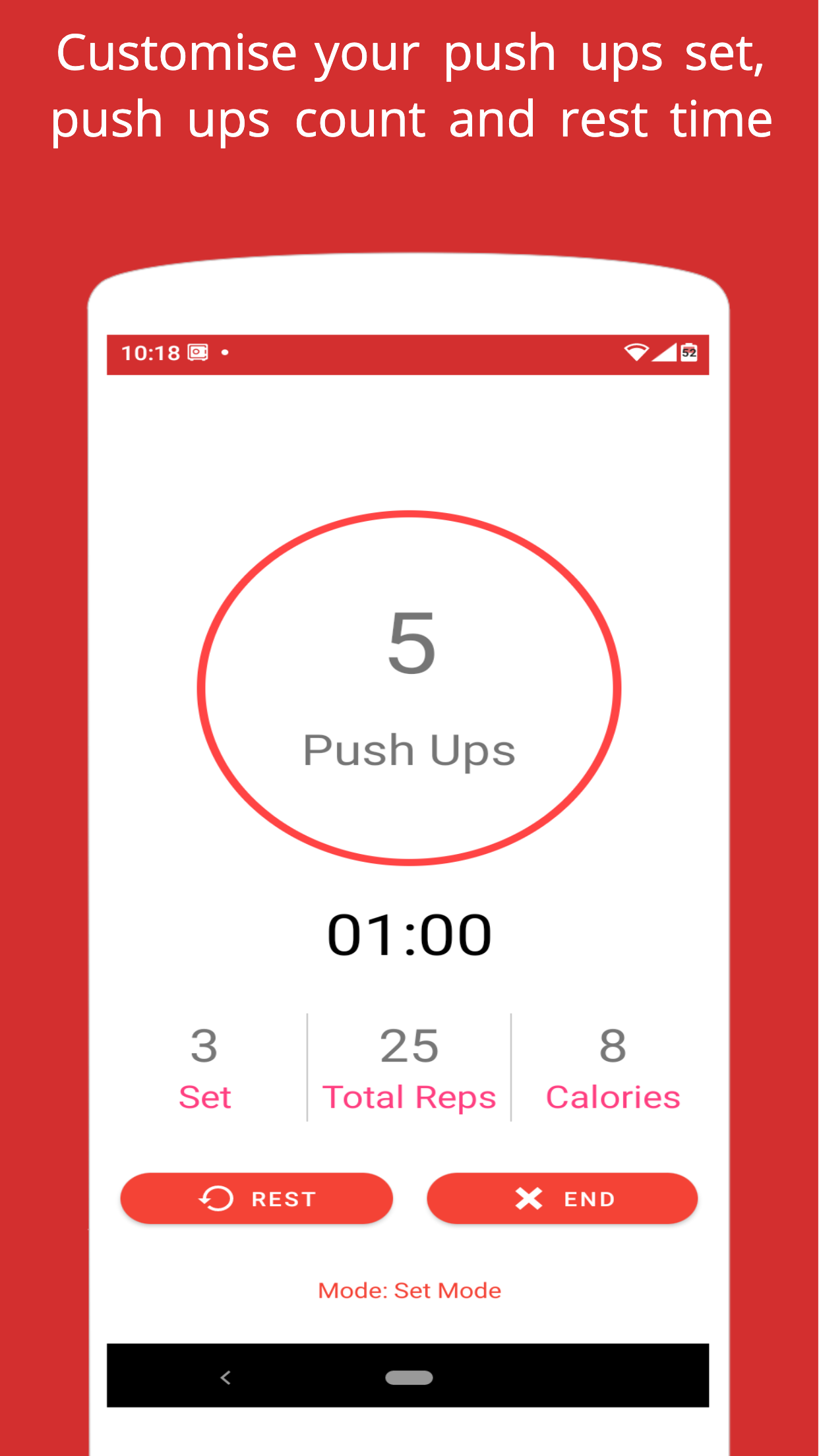 اسکرین شات 2 برنامه Ultra Push Ups