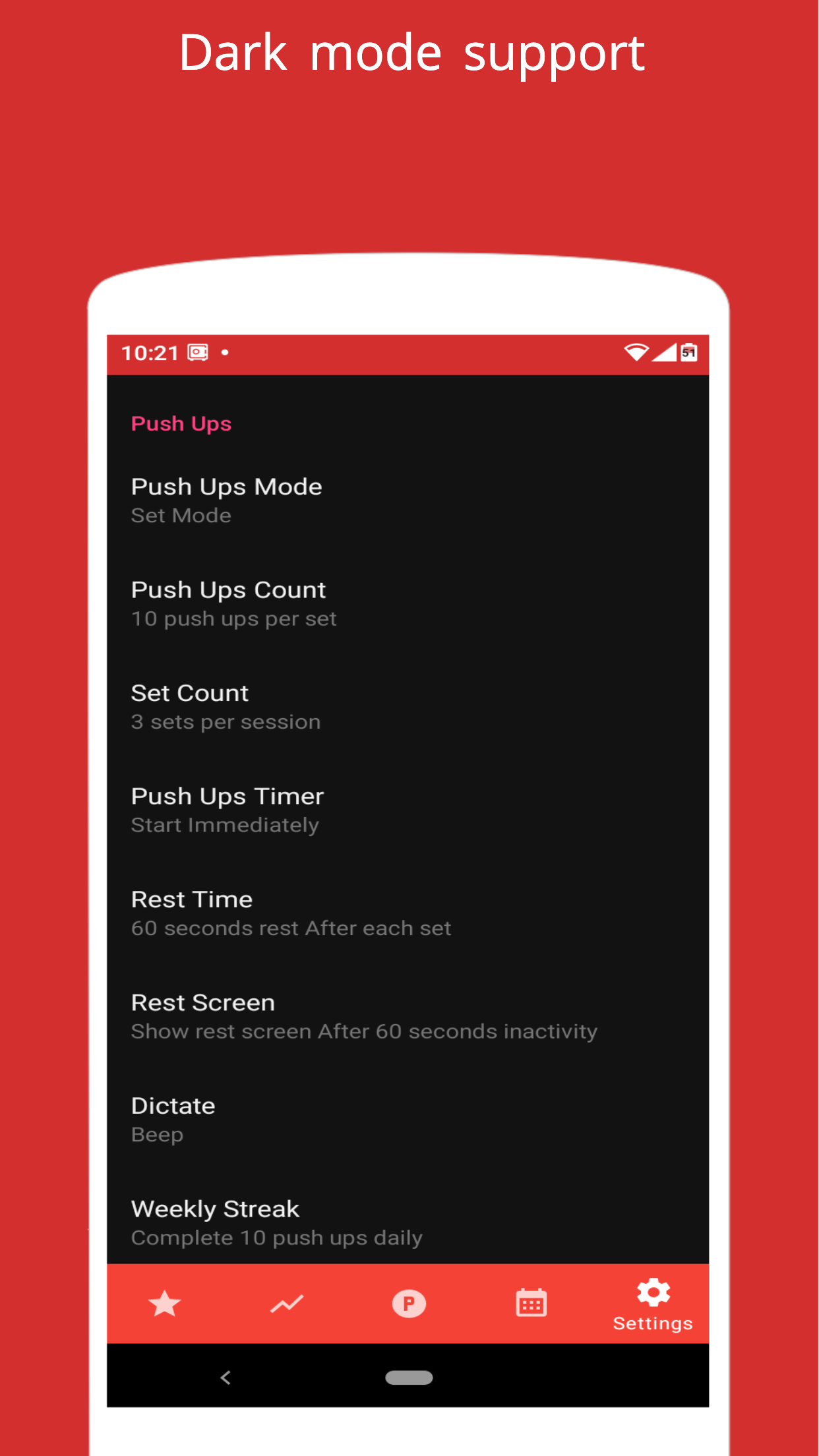 اسکرین شات 7 برنامه Ultra Push Ups