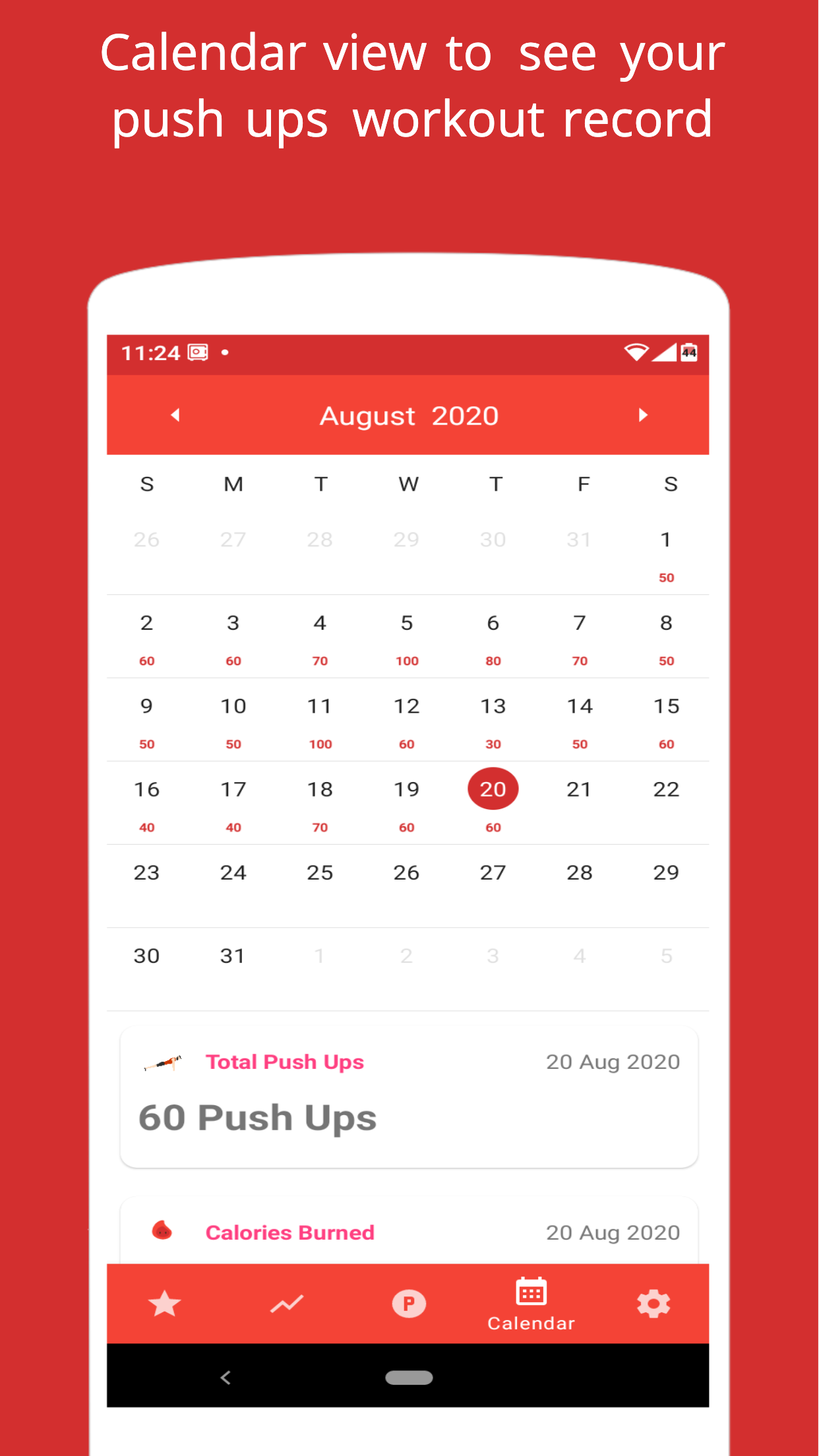 اسکرین شات 5 برنامه Ultra Push Ups