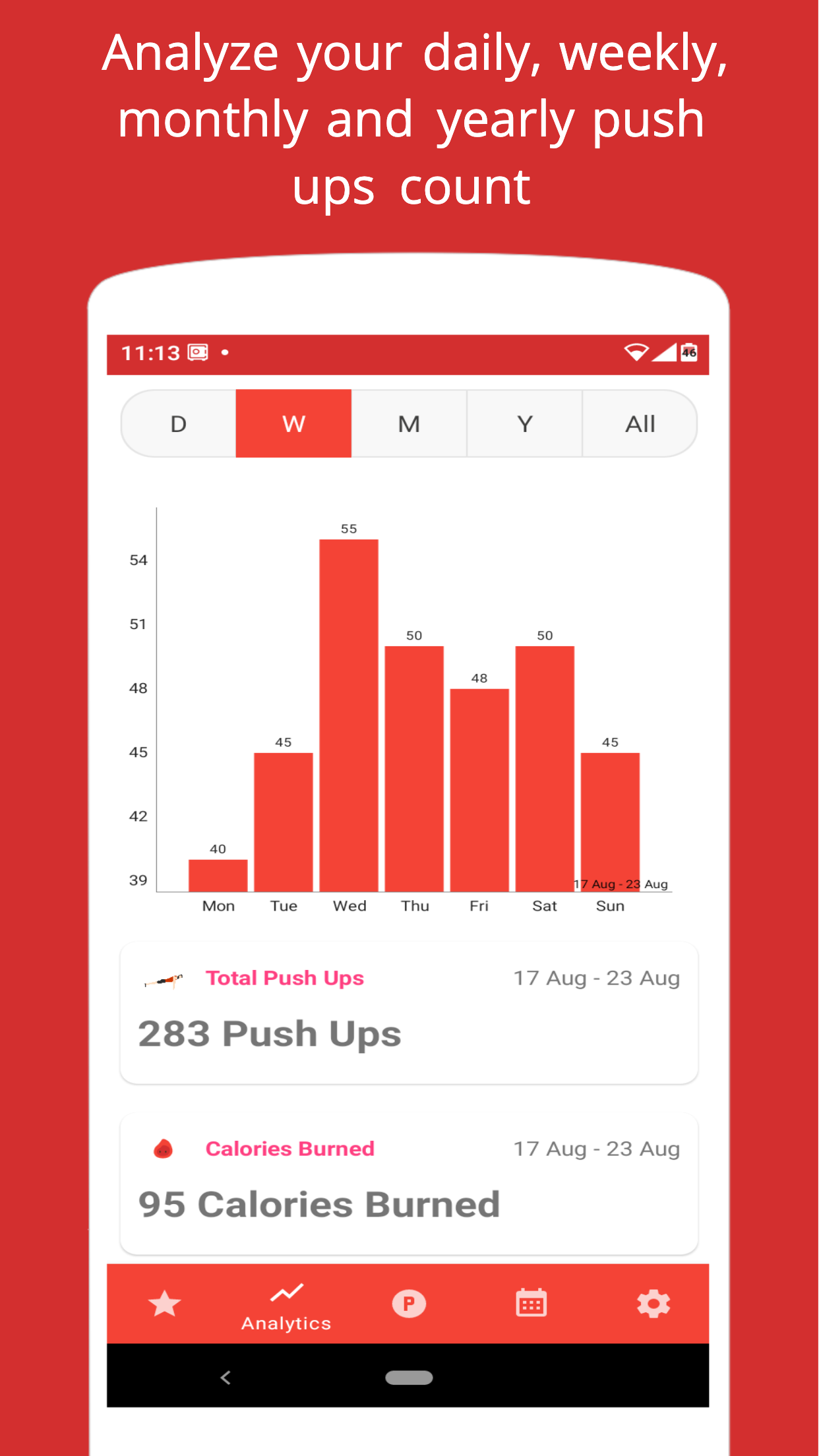 اسکرین شات 6 برنامه Ultra Push Ups