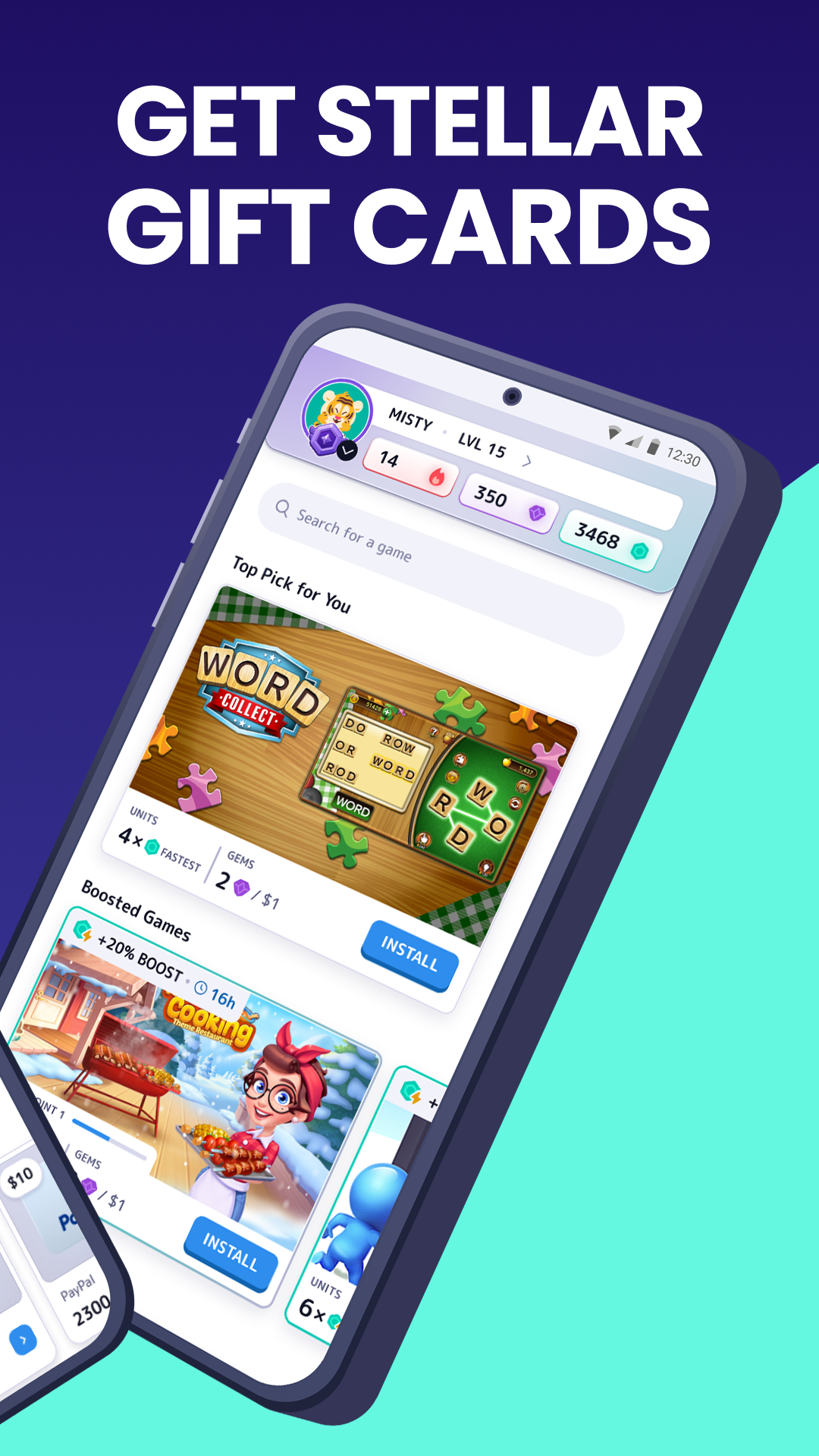 اسکرین شات 2 برنامه MISTPLAY: Play and Earn Money