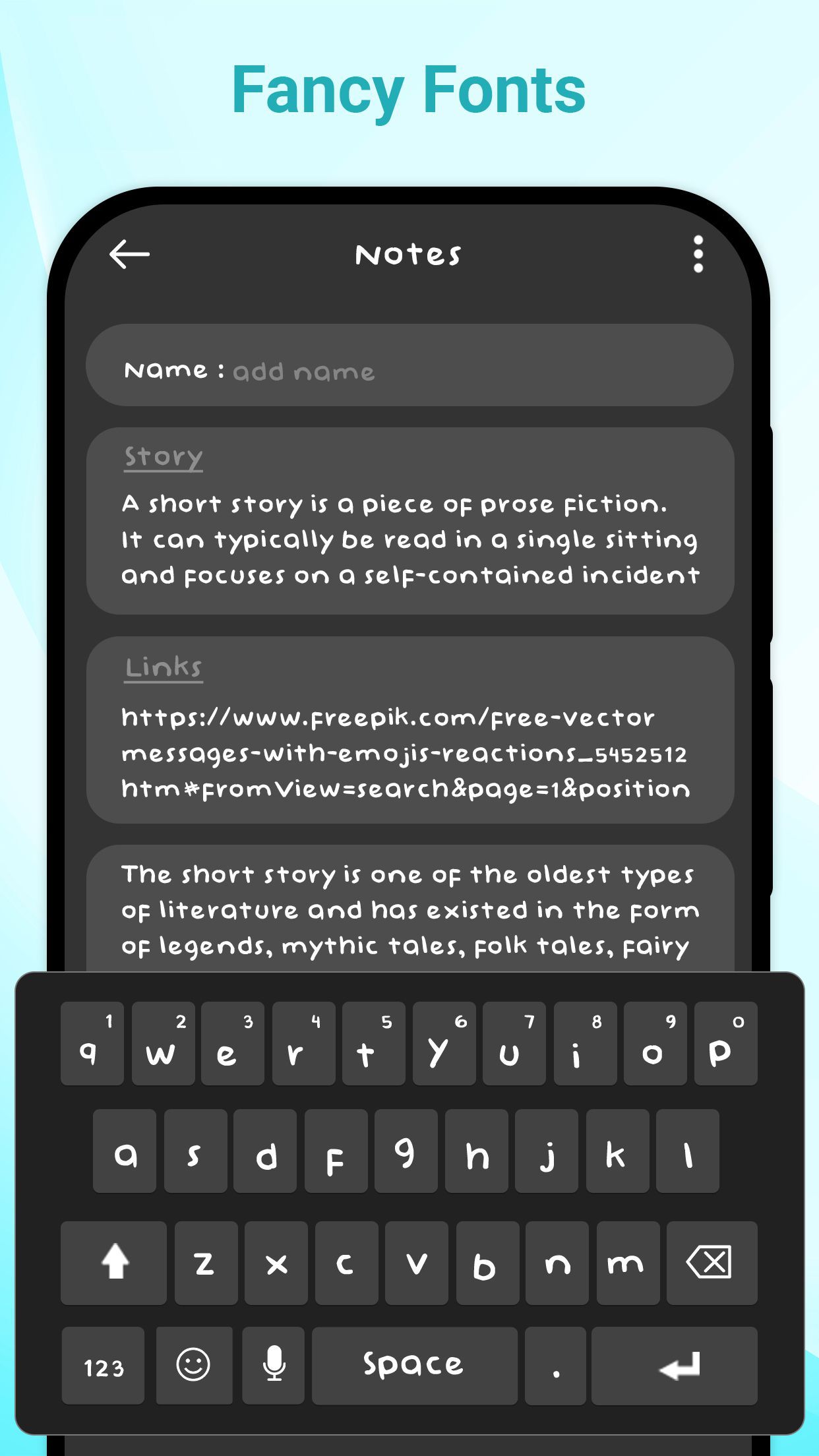اسکرین شات 2 برنامه Font Installer - Change Fonts