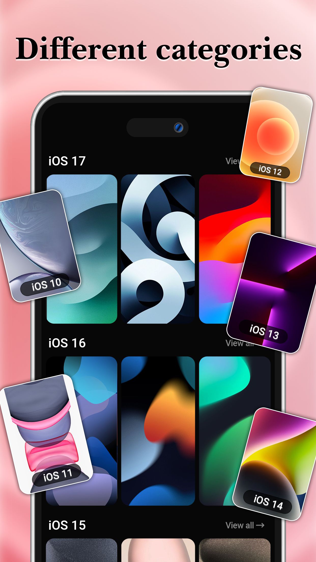 اسکرین شات 6 برنامه Iphone Wallpaper: iphone 17