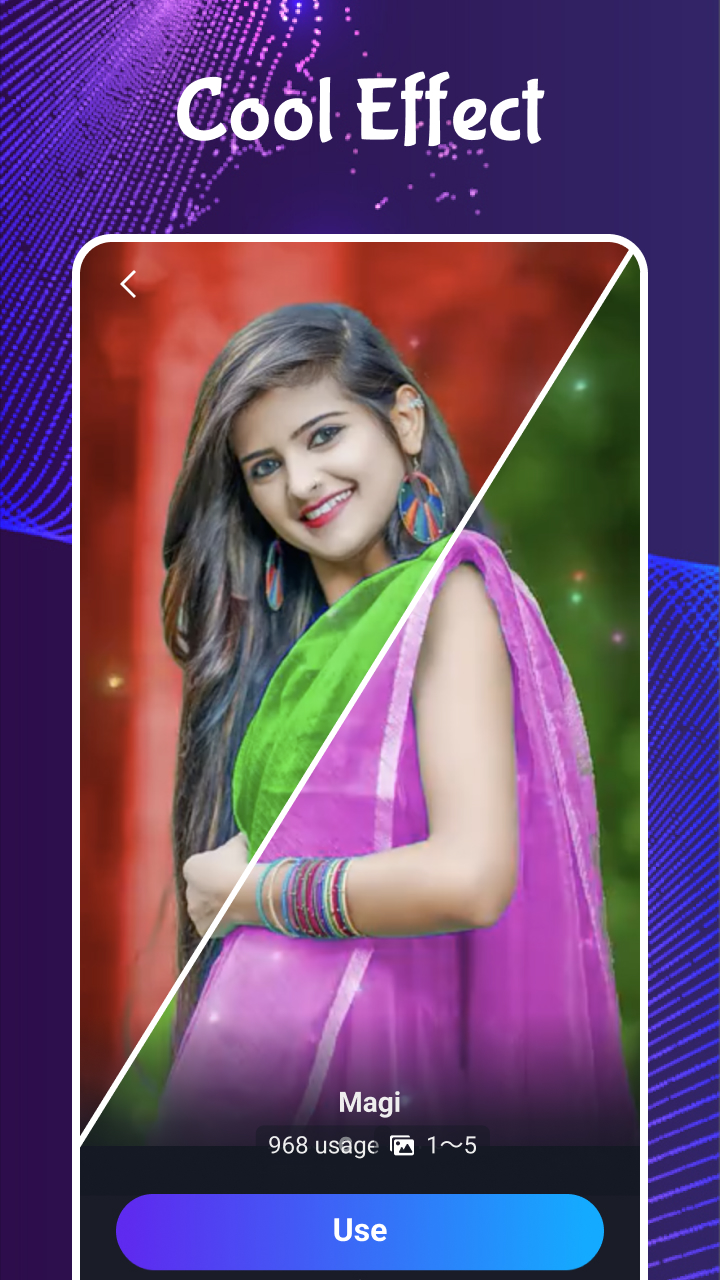 اسکرین شات 6 برنامه Mivita - Face Swap Video Maker