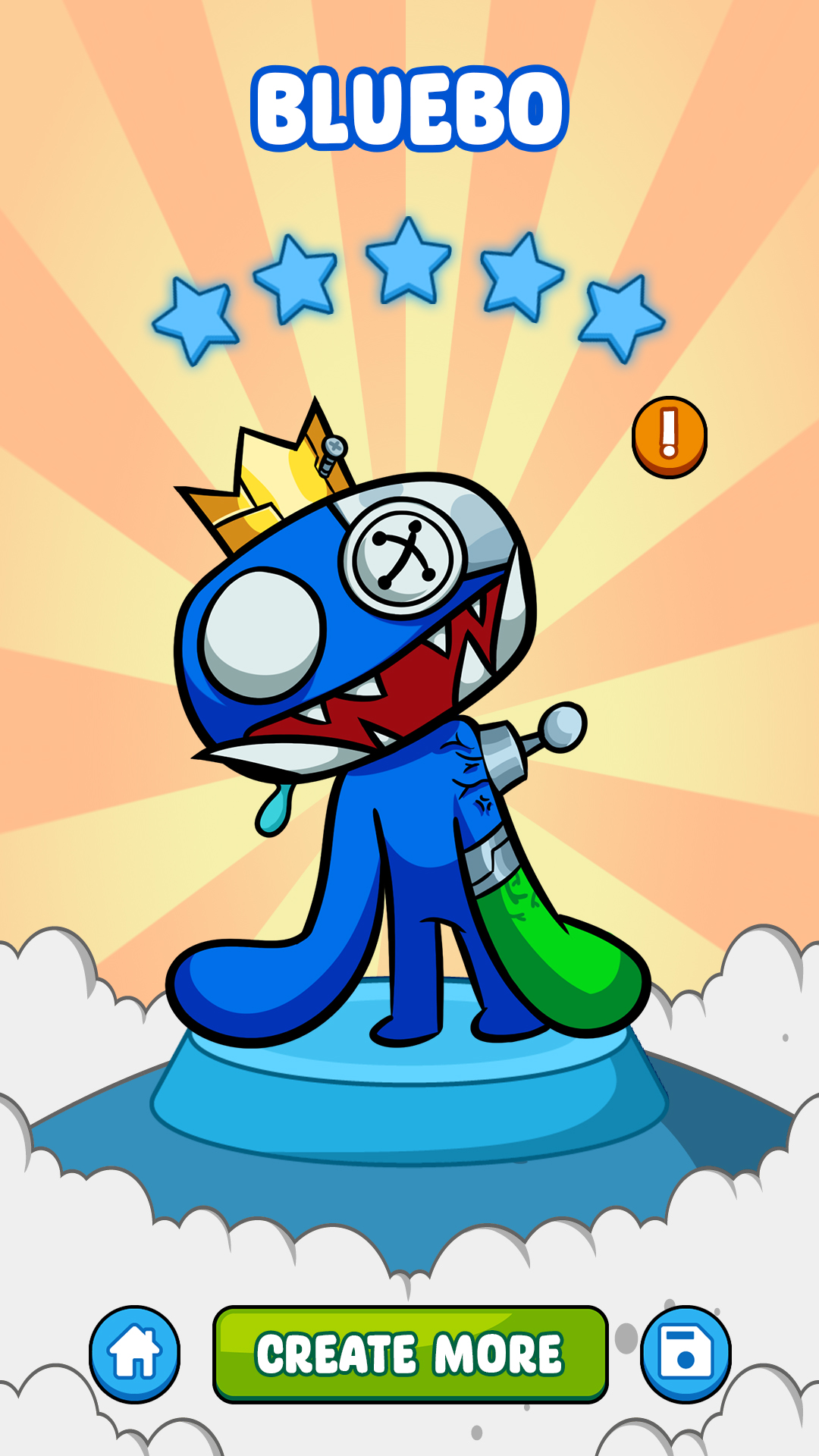 اسکرین شات 4 بازی Monster Generator: Mix & Match