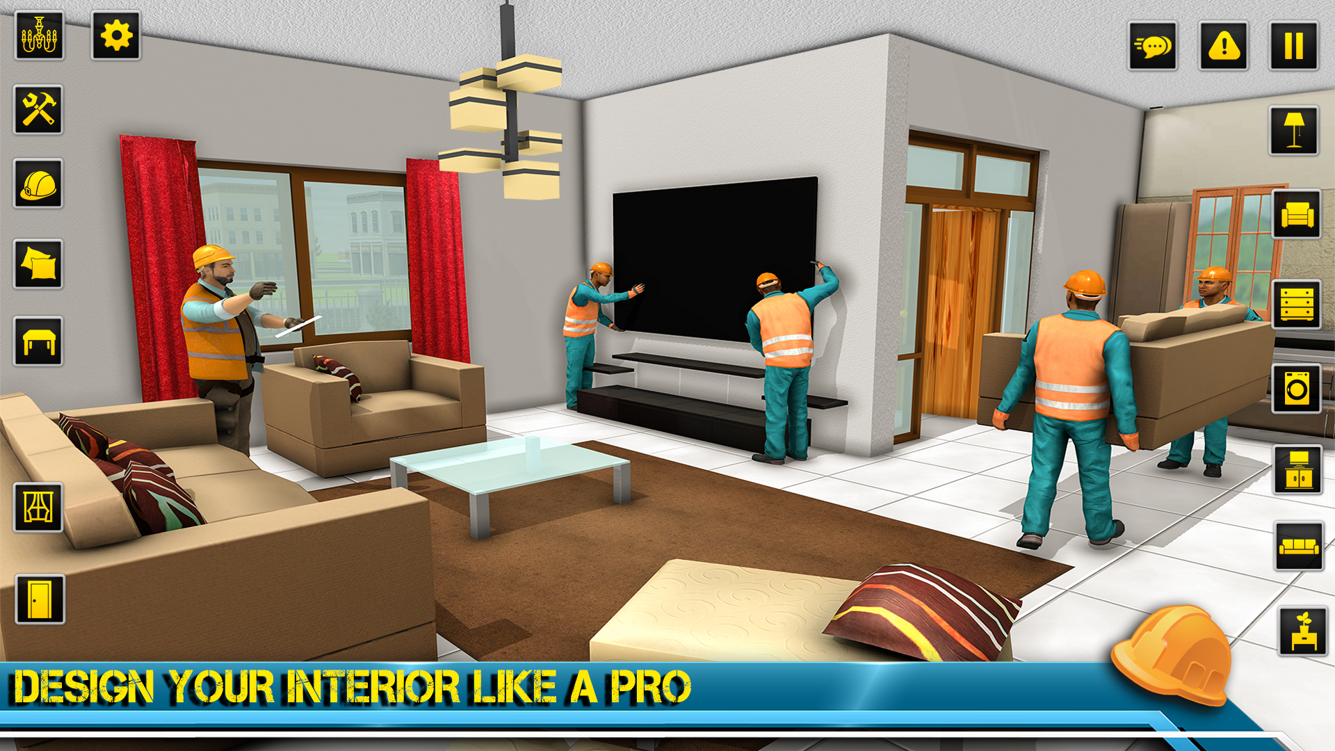 اسکرین شات 3 بازی Modern Home Design Games 3d