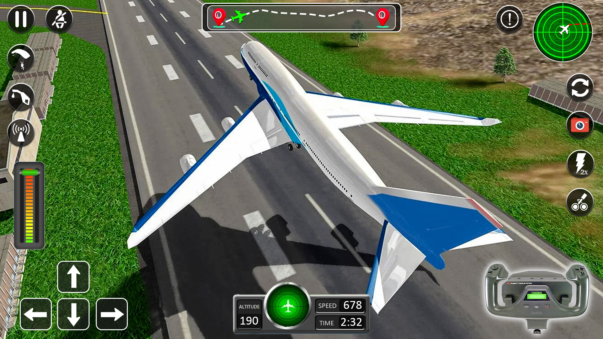 اسکرین شات 7 بازی Flight Simulator: Plane Game