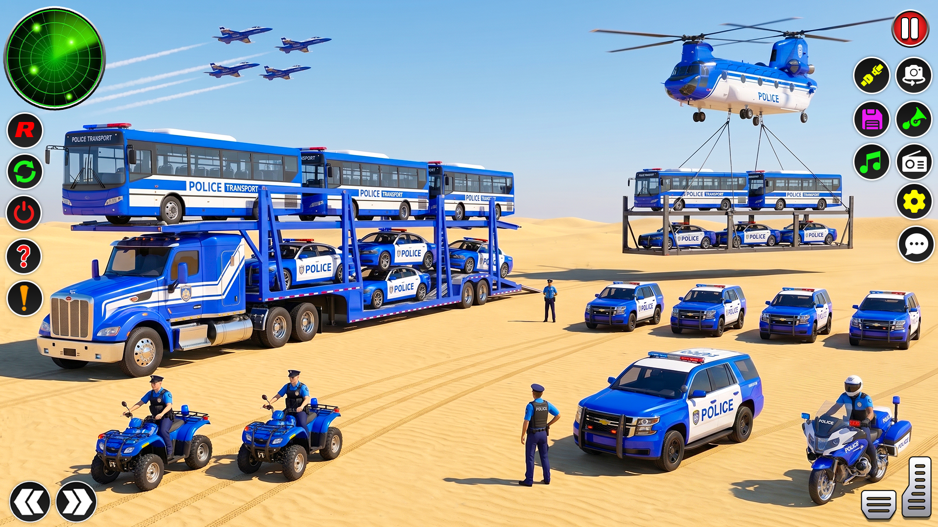 اسکرین شات 5 بازی Police Simulator Games 2026