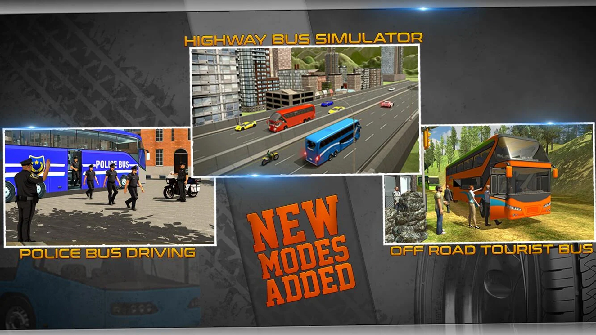 اسکرین شات 1 برنامه Police Bus Driving Game 3D